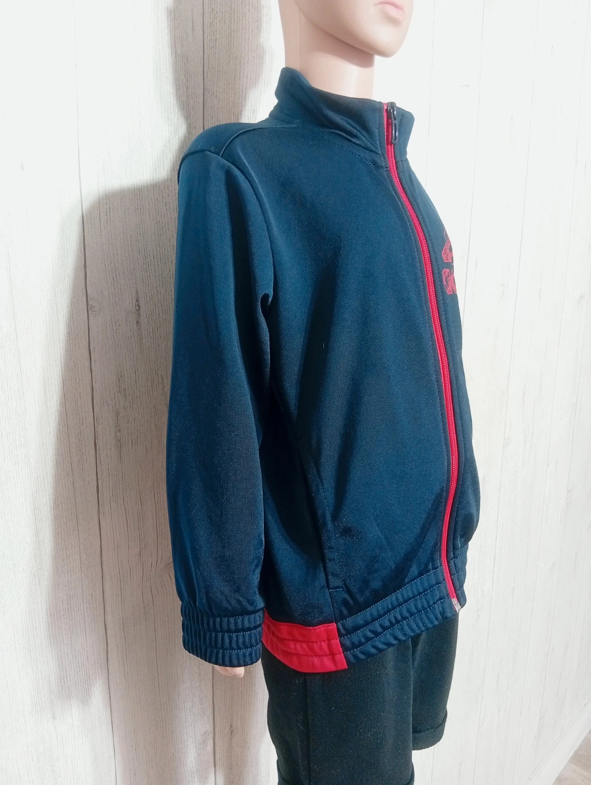 Gilet garçon - taille 5/6 ans - adidas - couleur marine et rouge – adidas – taille 6 ans / 116 cm 4