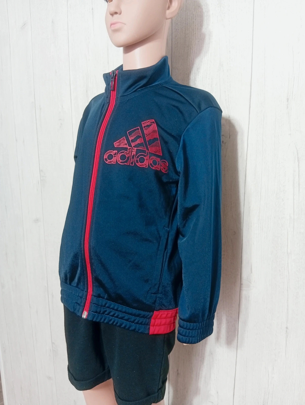 Gilet garçon - taille 5/6 ans - adidas - couleur marine et rouge – adidas – taille 6 ans / 116 cm 5