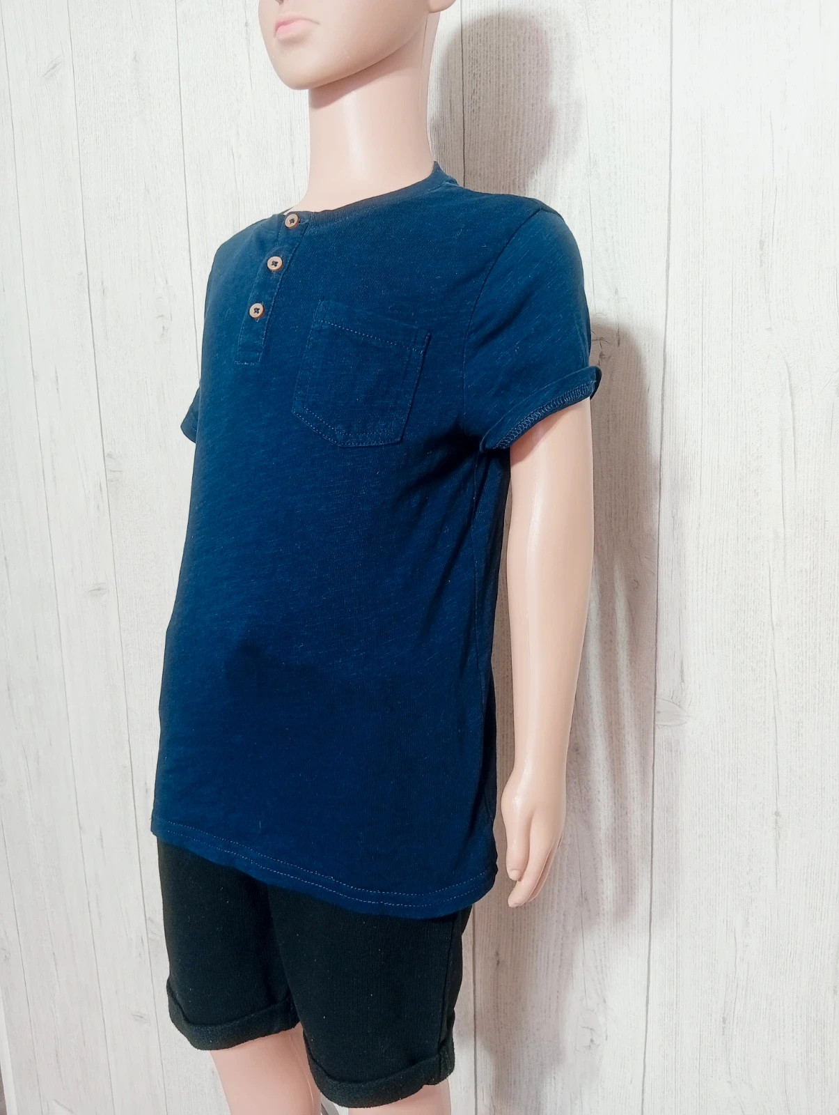 T-shirt manche courte garçon - taille 6 ans (114/119 cm) -kiabi - couleur marine – Kiabi – taille 6 ans / 116 cm 5