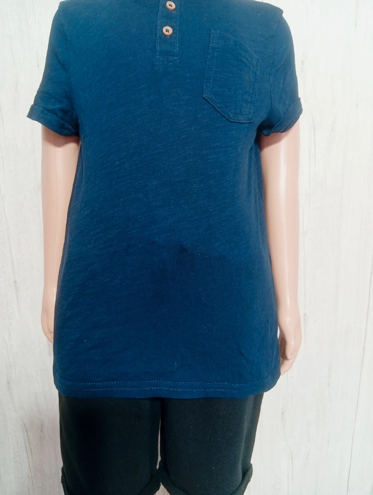T-shirt manche courte garçon - taille 6 ans (114/119 cm) -kiabi - couleur marine – Kiabi – taille 6 ans / 116 cm 3