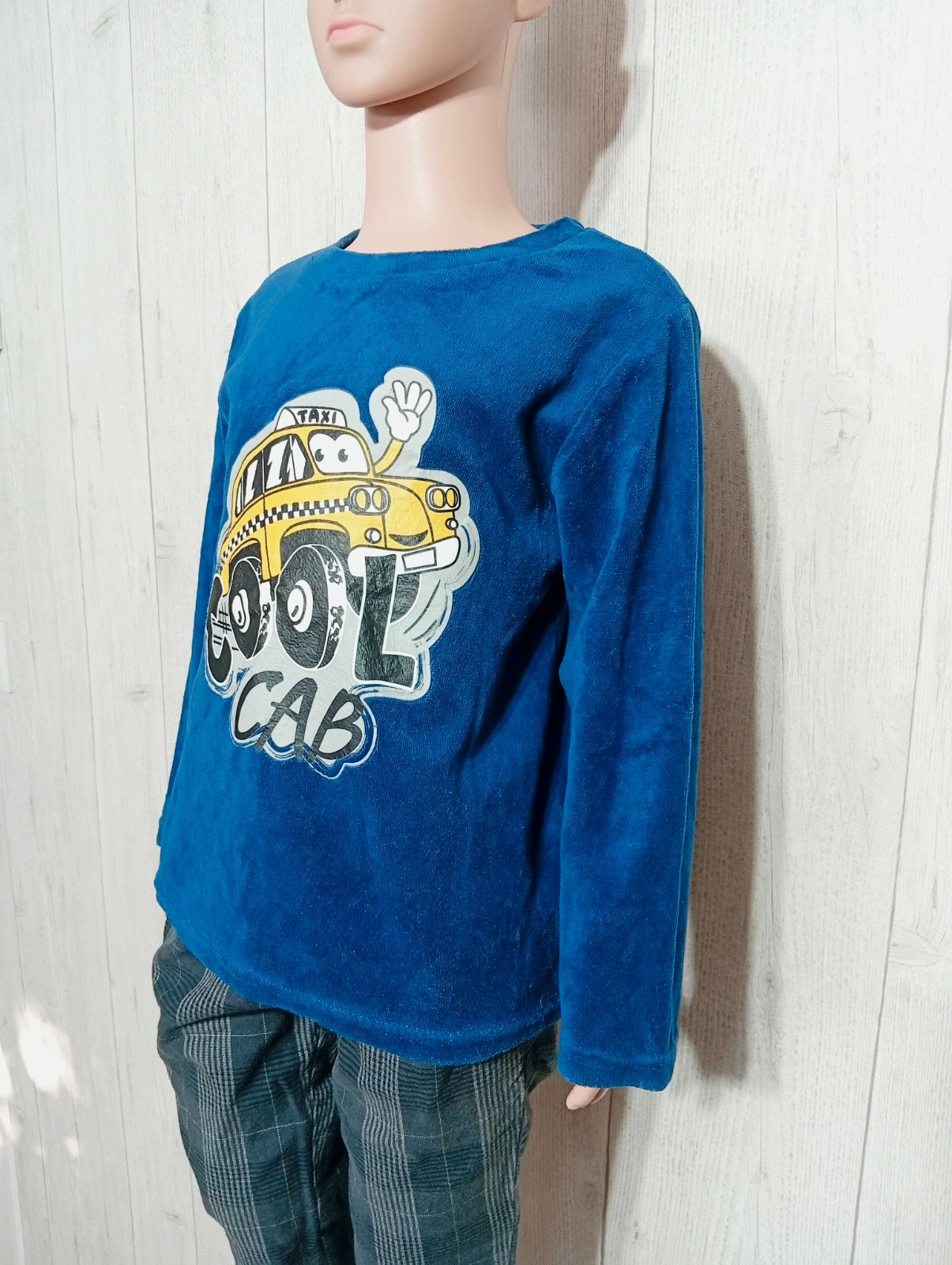 Pull de pyjama garçon - taille 6 ans - tissaia - couleur marine – Tissaia – taille 6 ans / 116 cm 5