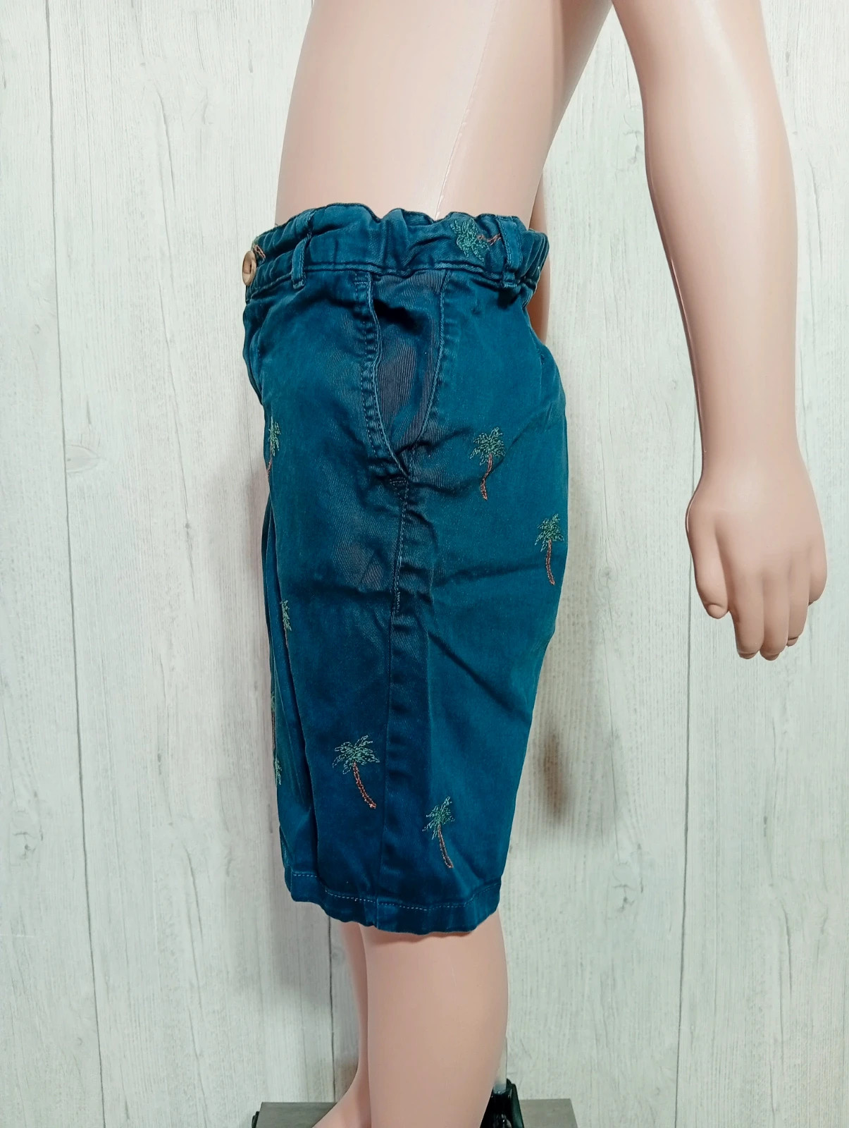 Short garcon - taille 6 ans (116 cm) - zara - couleur marine multicolore – Zara – taille 6 ans / 116 cm 5