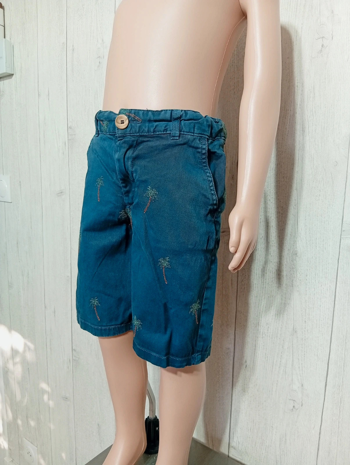 Short garcon - taille 6 ans (116 cm) - zara - couleur marine multicolore – Zara – taille 6 ans / 116 cm 3