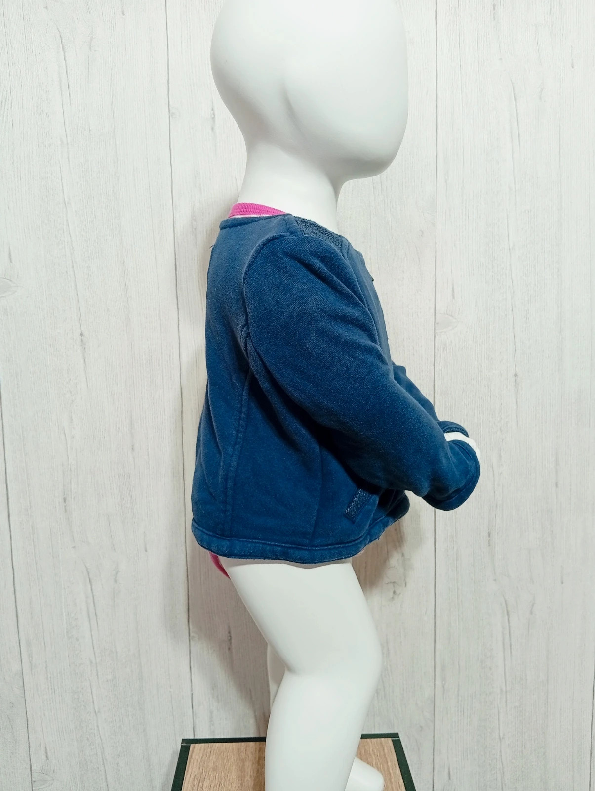 Gilet fille - taille 2 ans (86 cm) - tape a l'oeil - couleur marine – Tape à l'œil – taille 18-24 mois / 86 cm 4