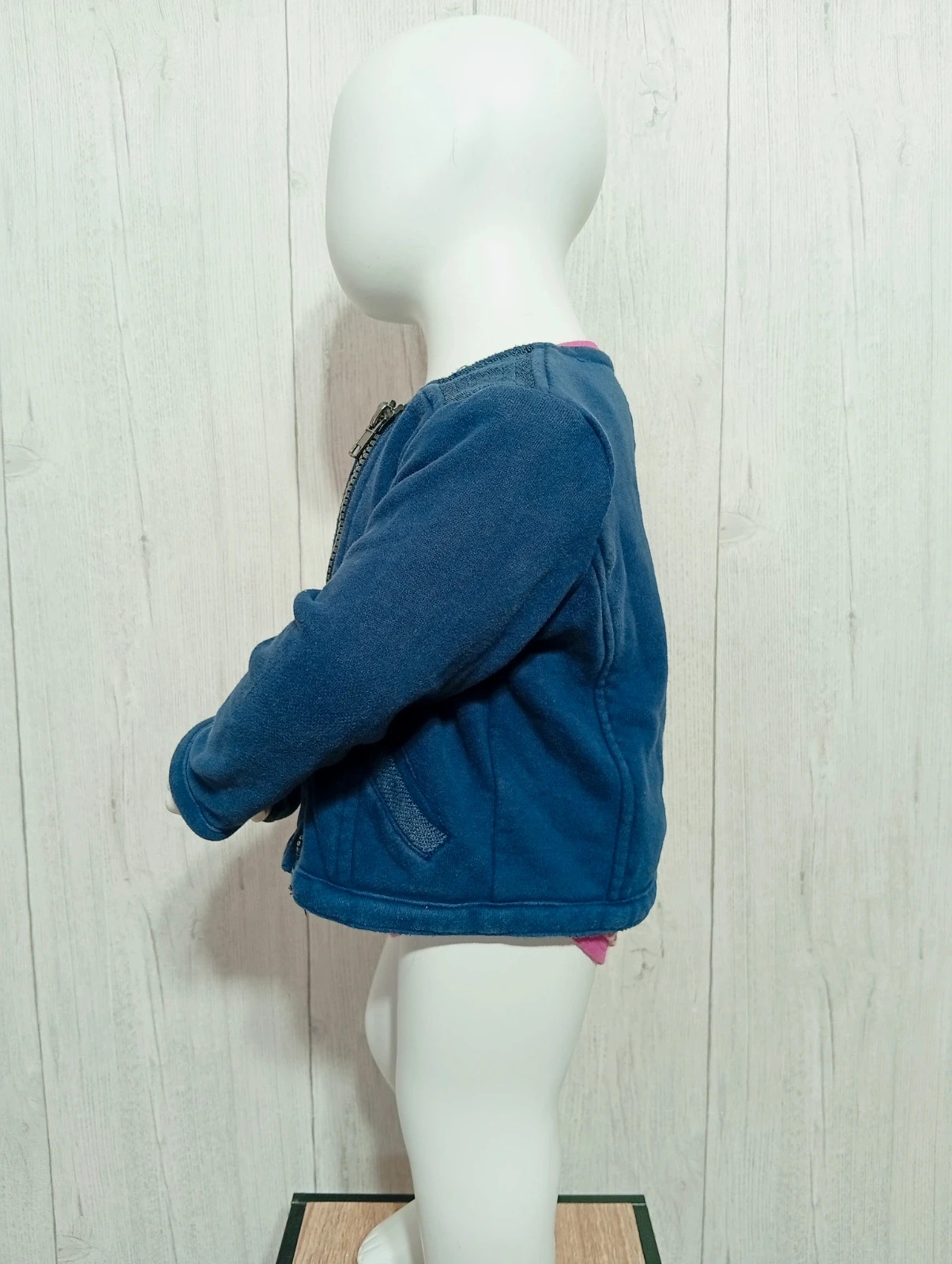 Gilet fille - taille 2 ans (86 cm) - tape a l'oeil - couleur marine – Tape à l'œil – taille 18-24 mois / 86 cm 5