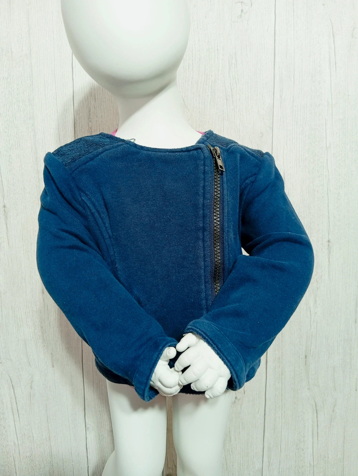 Gilet fille - taille 2 ans (86 cm) - tape a l'oeil - couleur marine – Tape à l'œil – taille 18-24 mois / 86 cm