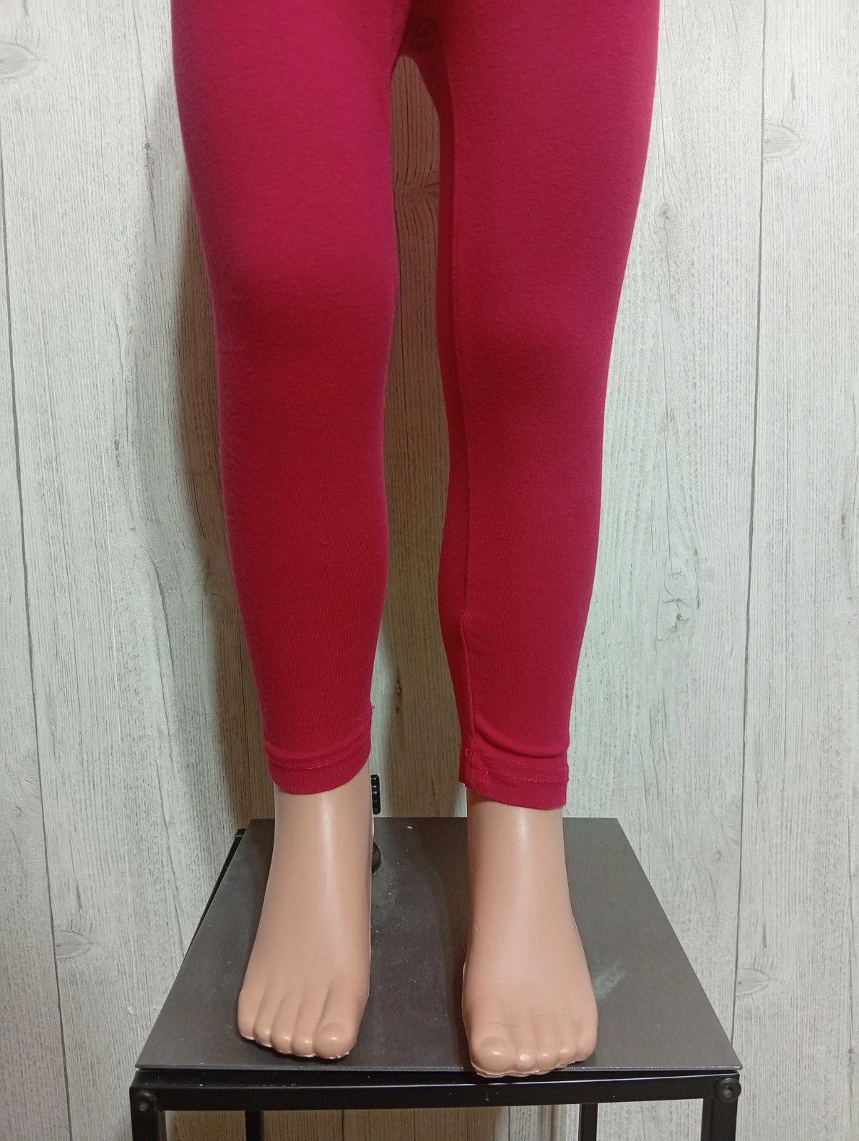 Leggins fille - Taille 3 ans - b.a basics - couleur rouge – #b.a_BASIC – taille 3 ans / 98 cm 3