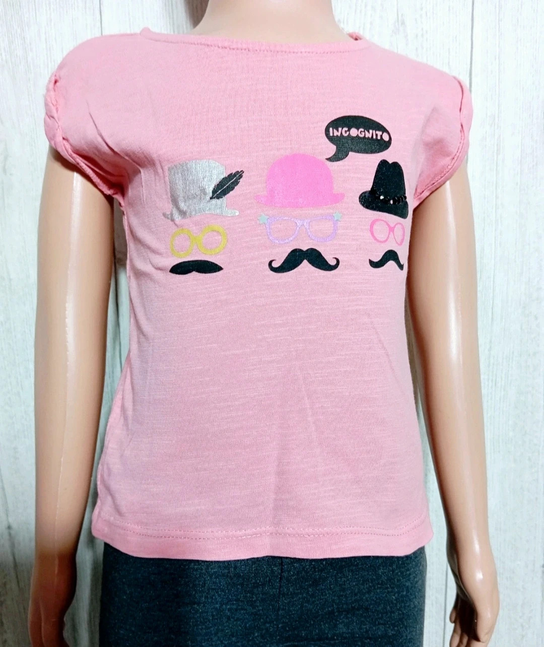 T-shirt manche courte fille - Taille 3 ans ( 98 cm) - orchestra - couleur rose – Orchestra – taille 3 ans / 98 cm 3