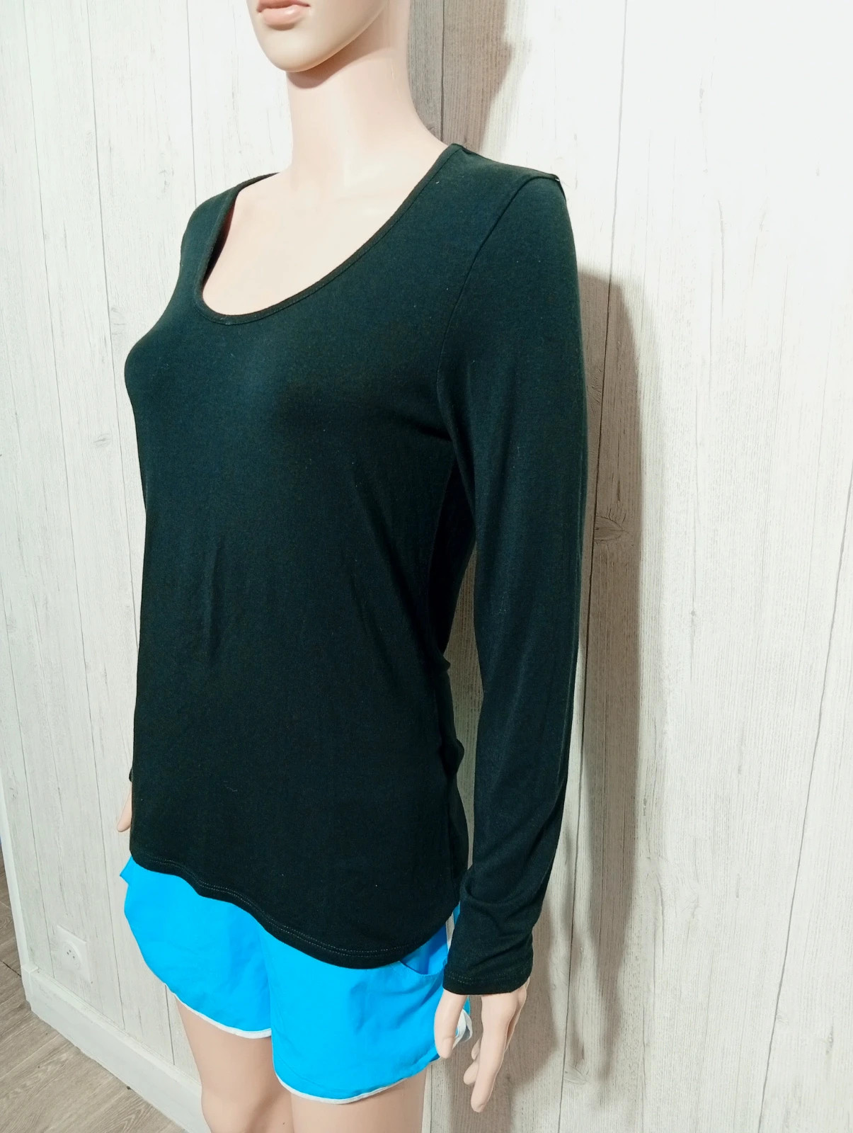 T-shirt manche longue femme- taille XL/42 - formul - couleur noir – Fórmul@ – taille XL / 42 / 14 5