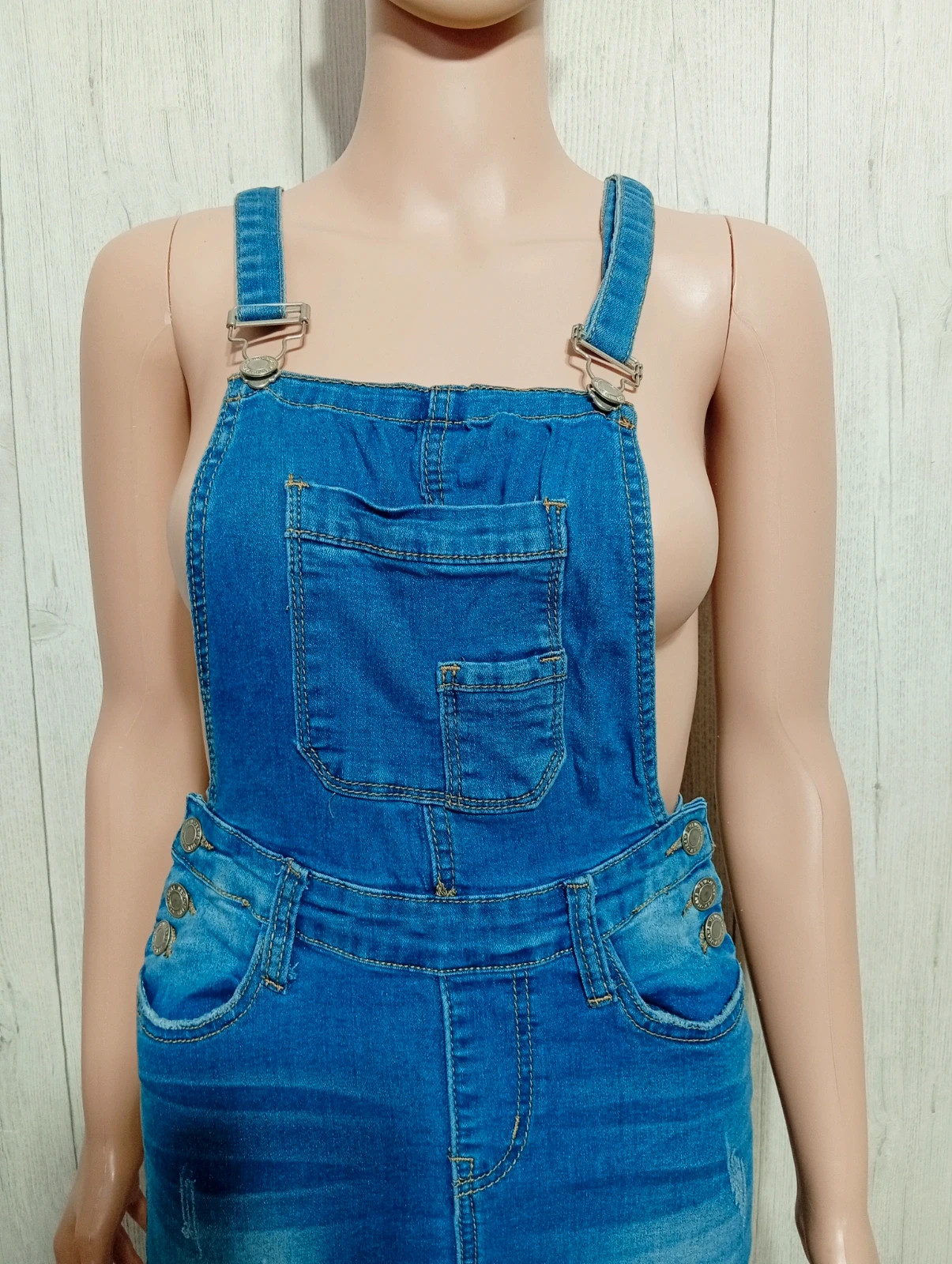 Robe salopette - taille S/36 -miss fanny - couleur bleu – Miss Fanny – taille S / 36 / 8 2