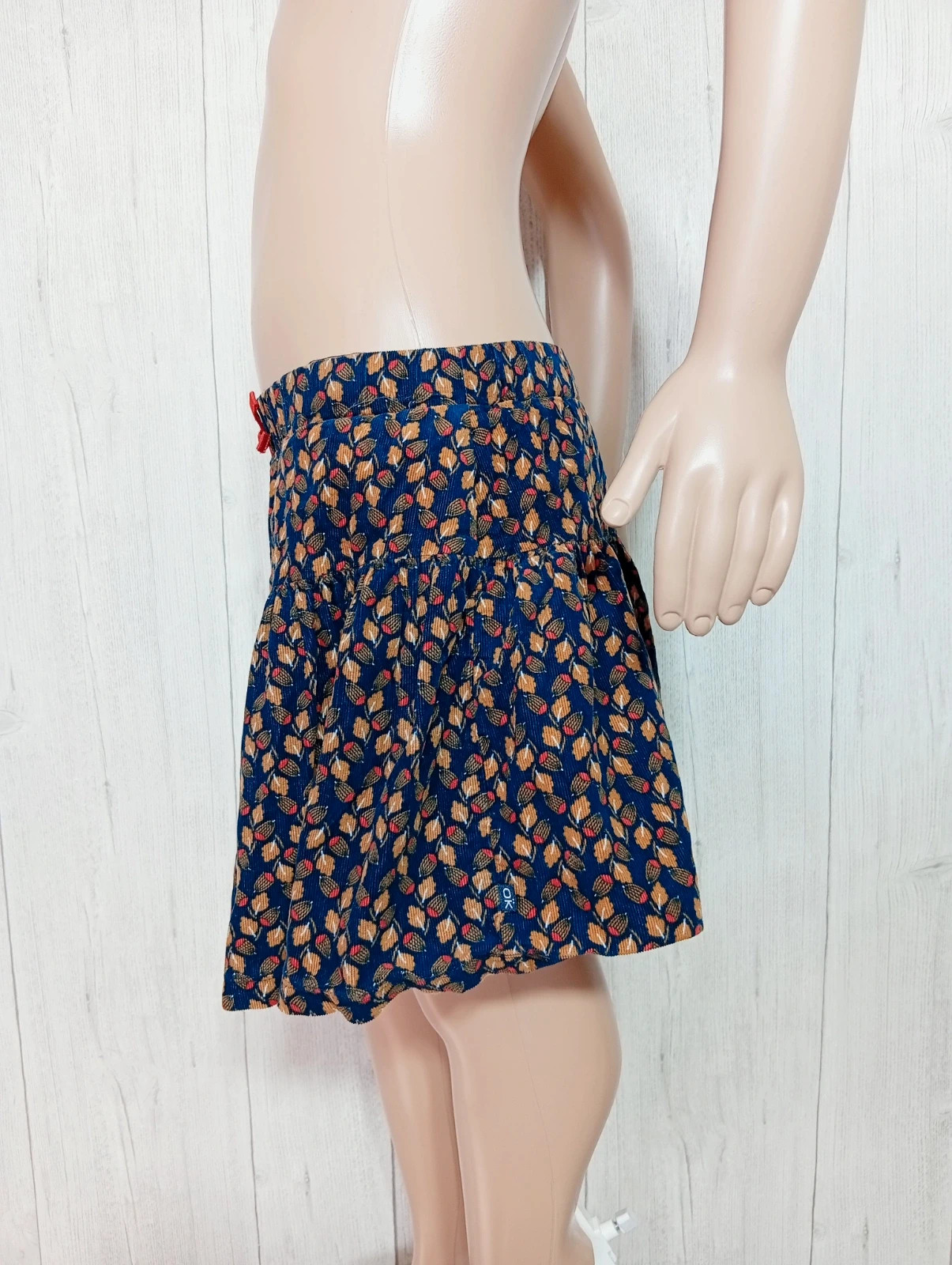 Jupe fille - taille 8 ans (128 cm) - okaidi - couleur marine marron – Okaïdi – taille 8 ans / 128 cm 5