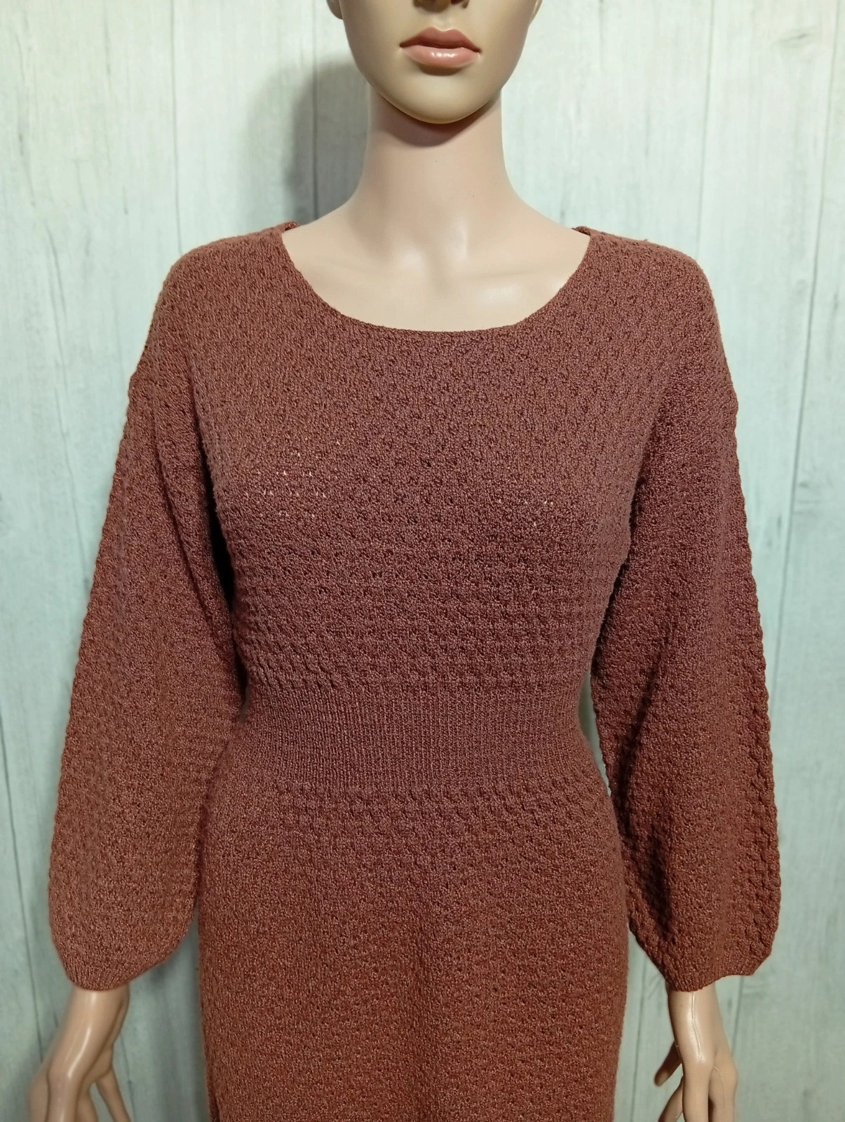 Robe femme - taille S/36 - shein-couleur marron – Shein – taille S / 36 / 8 2