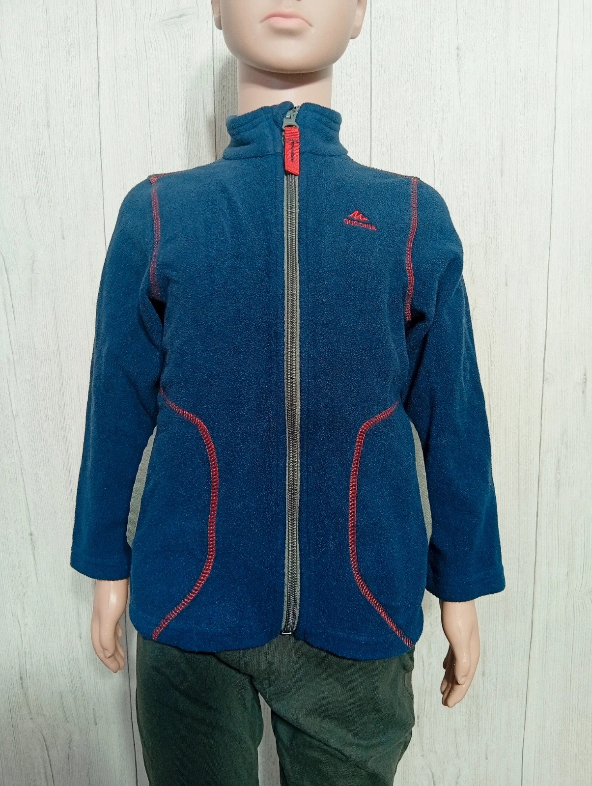Veste polaire - taille 4/5 ans (103/112 cm) - decathlon- couleur marine