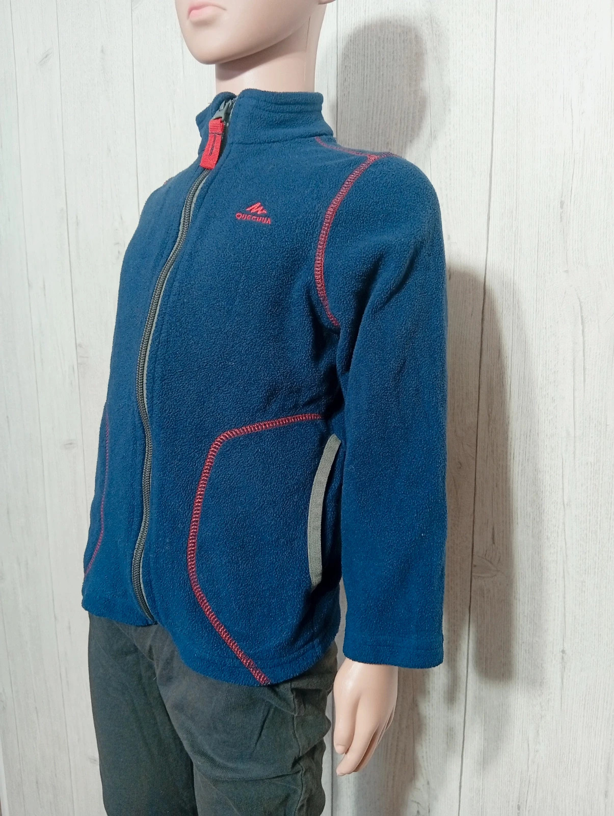 Veste polaire - taille 4/5 ans (103/112 cm) - decathlon- couleur marine – Decathlon – taille 4 ans / 104 cm 5