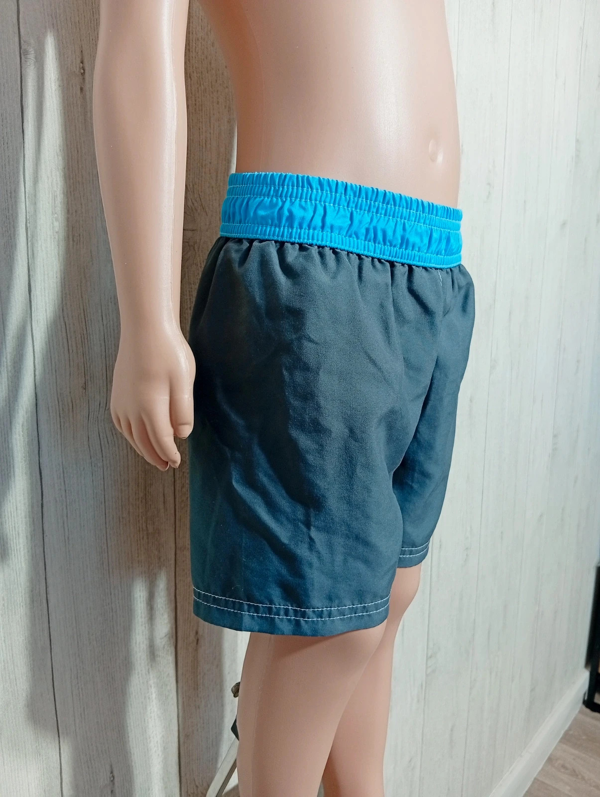 Short de bain garçon - taille 4 ans - couleur bleu et gris – Ocean – taille 4 ans / 104 cm 2