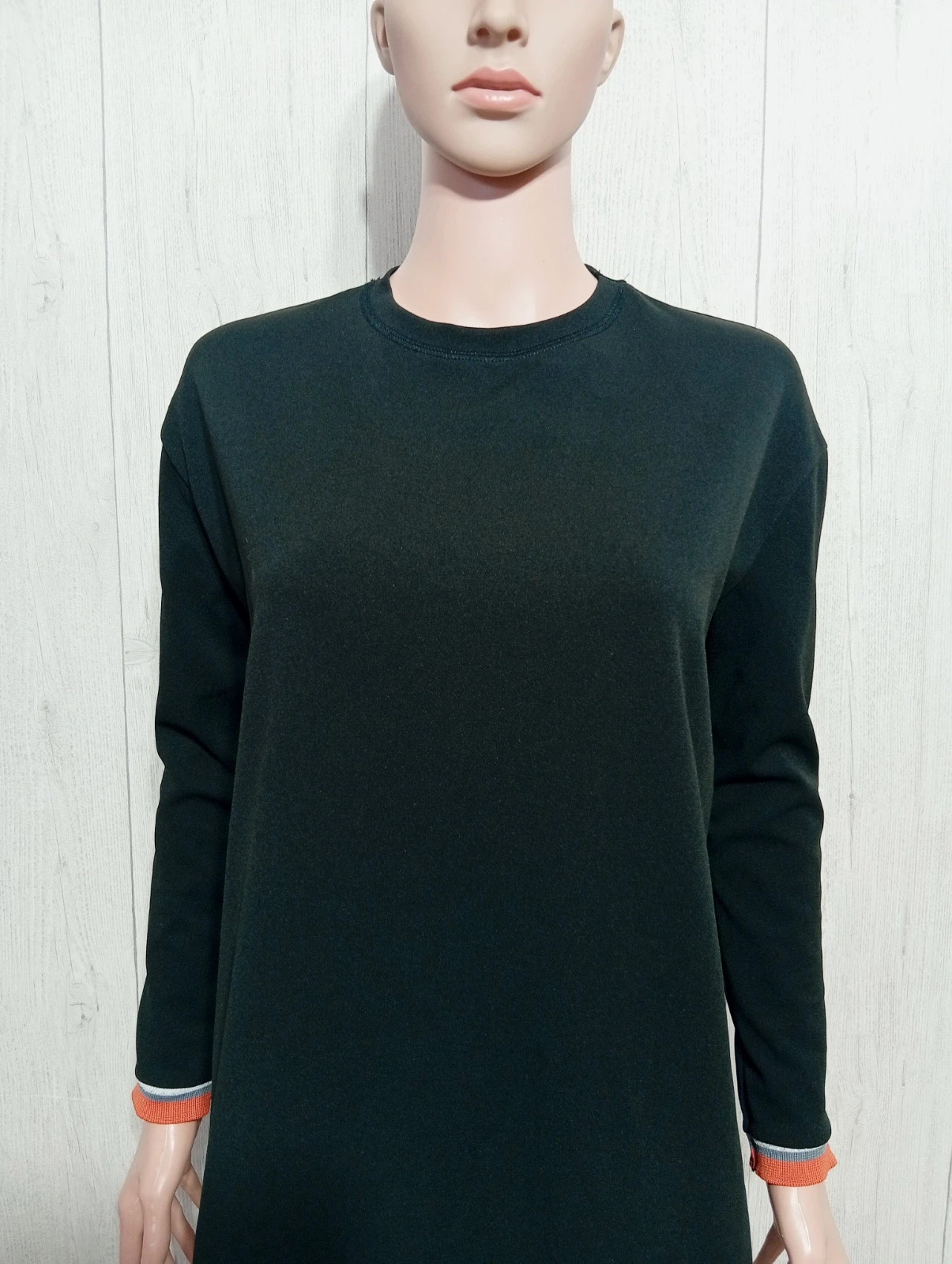 Robe femme - taille S/36 - zara - couleur noir gris – Zara – taille S / 36 / 8 2