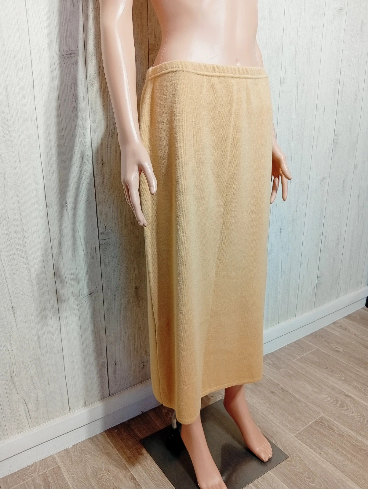 Jupe longue femme - taille XL/42 - Anne weyburn-couleur jaune – Anne Weyburn – taille XL / 42 / 14 4