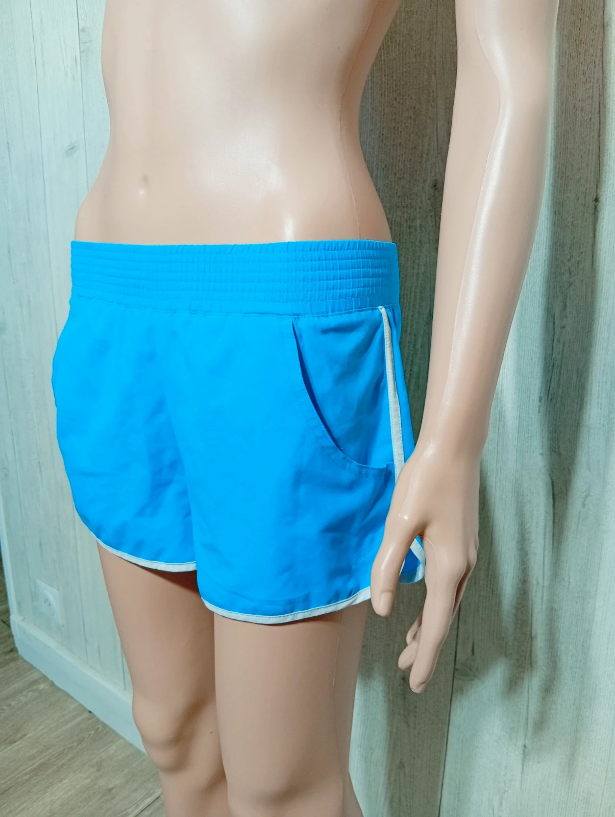Short femme - taille XS/34 - artengo - couleur bleu et blanc – Artengo – taille XS / 34 / 6 3