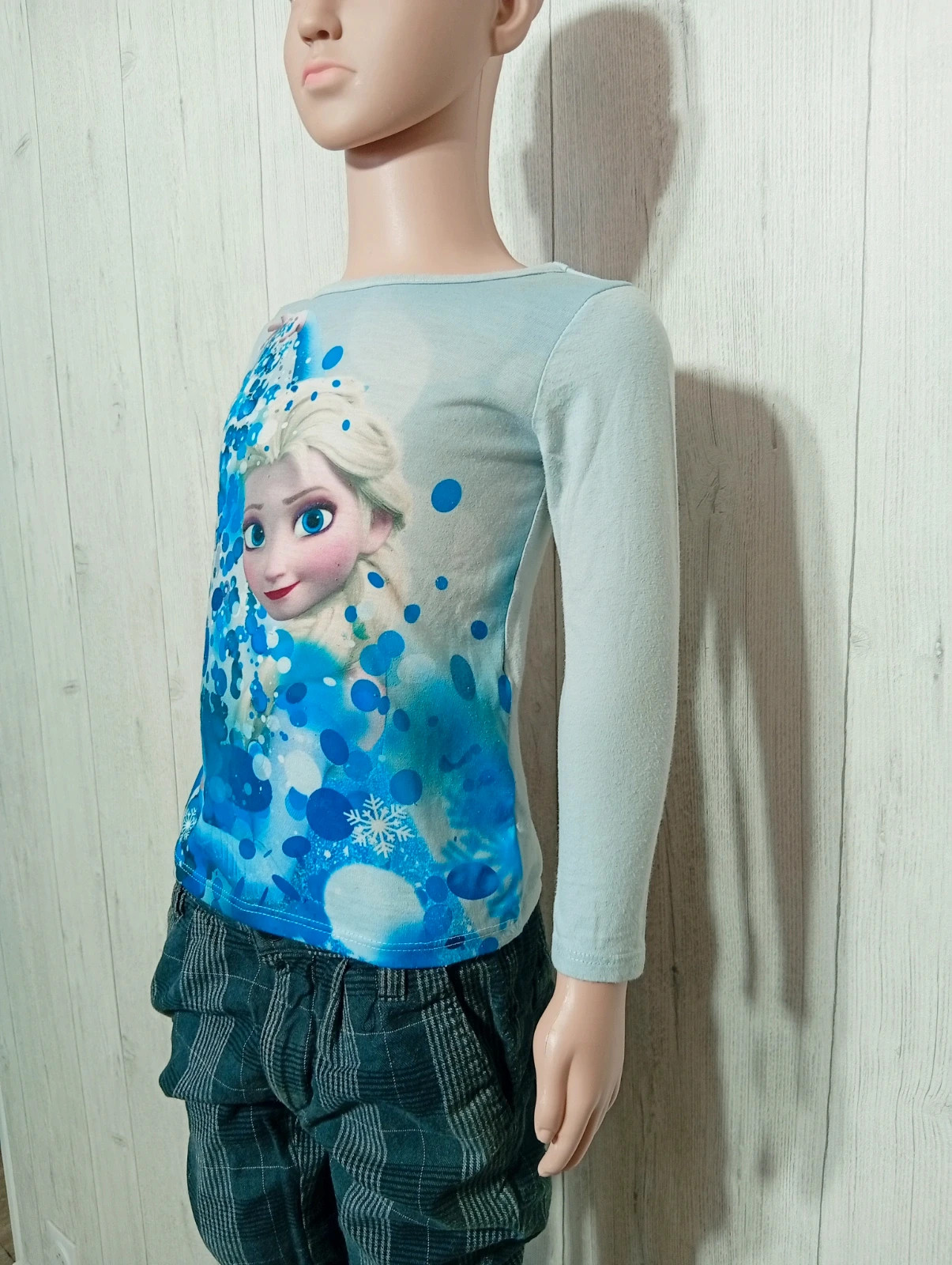 T-shirt manche longue fille - taille 2/3 ans - disney - couleur bleu – Disney – taille 24-36 mois / 92 cm 5