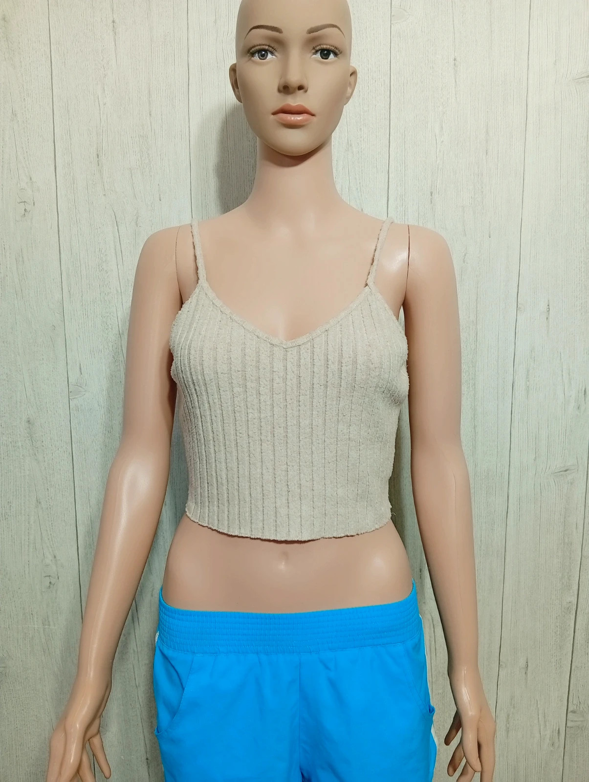 Top court femme - taille XL/42- shein - couleur beige – Shein – taille XL / 42 / 14