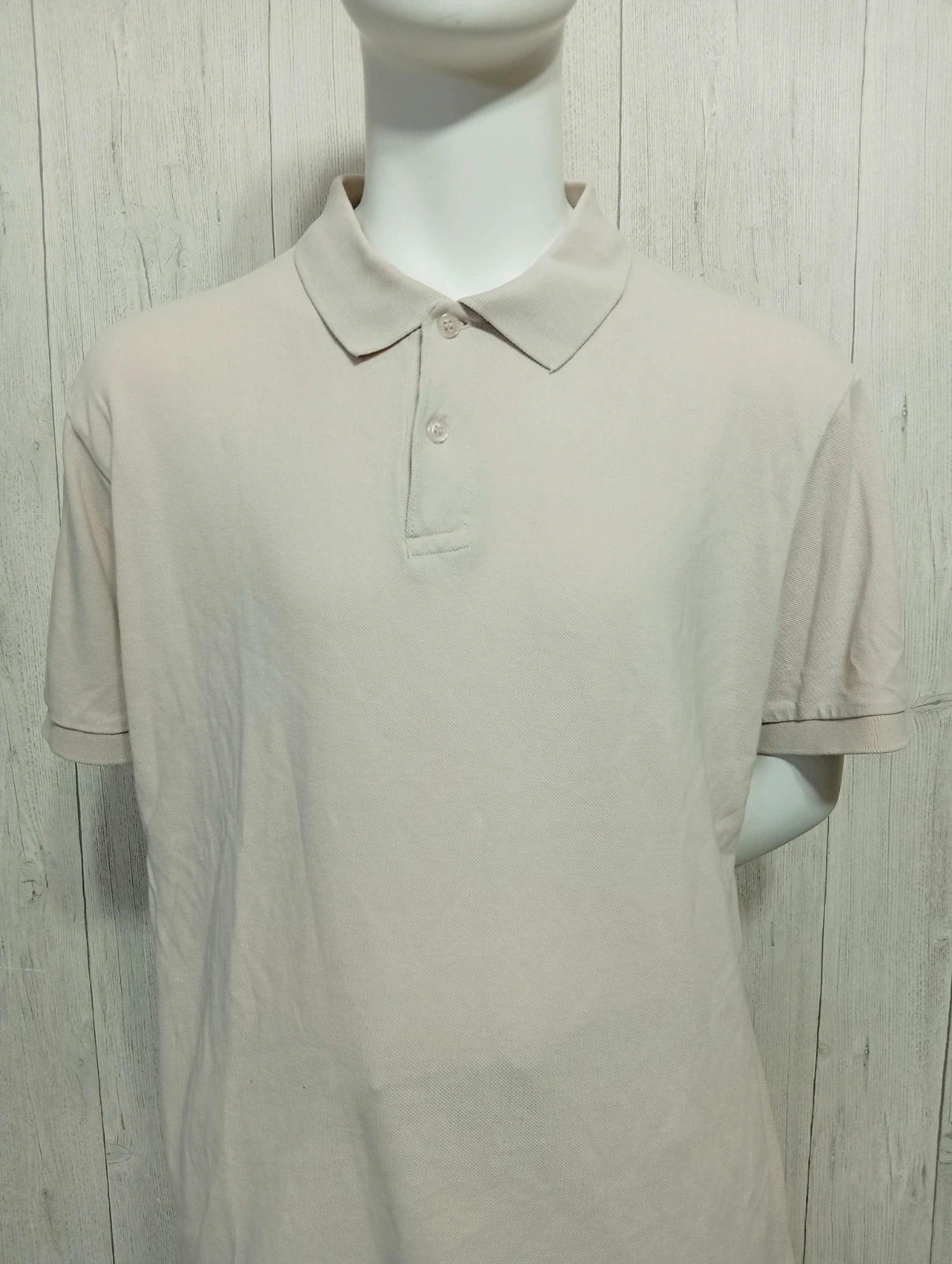 Polo homme - taille L/40- stone park - couleur beige – Stone Park – taille L 2