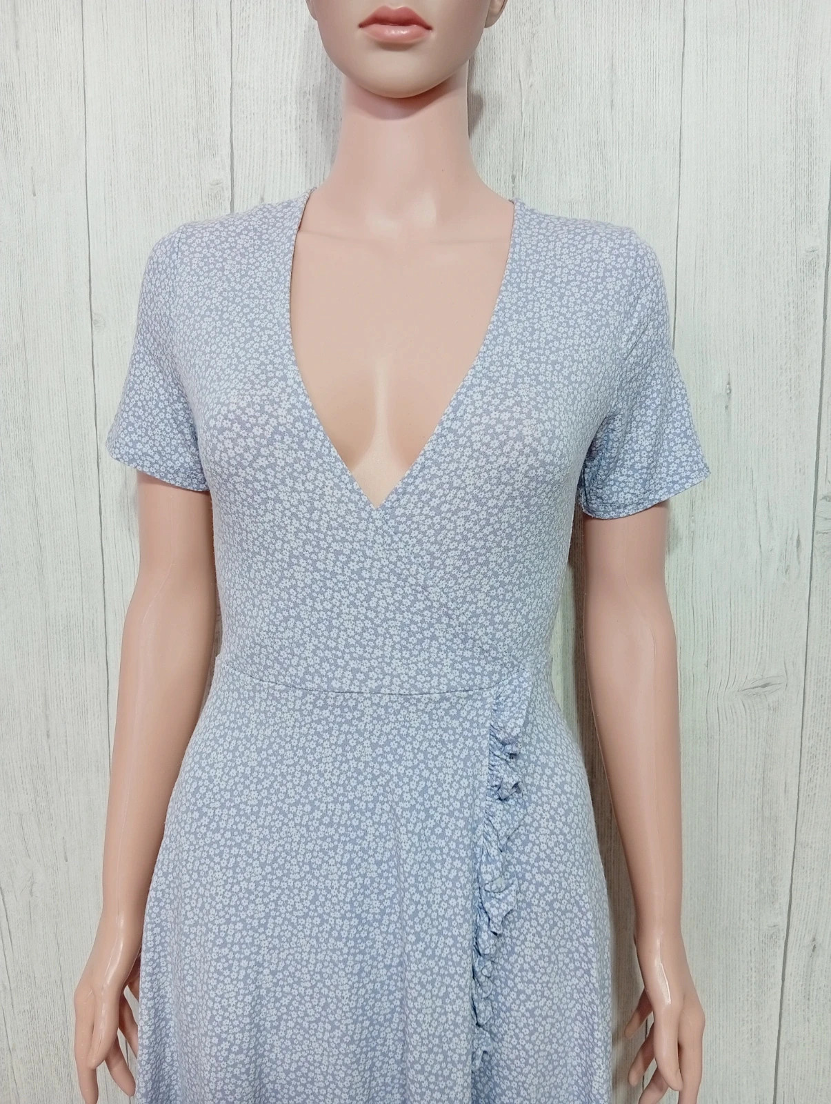 Robe femme - taille S/36 - pull & bear - couleur lila et blanc – Pull & Bear – taille S / 36 / 8 2