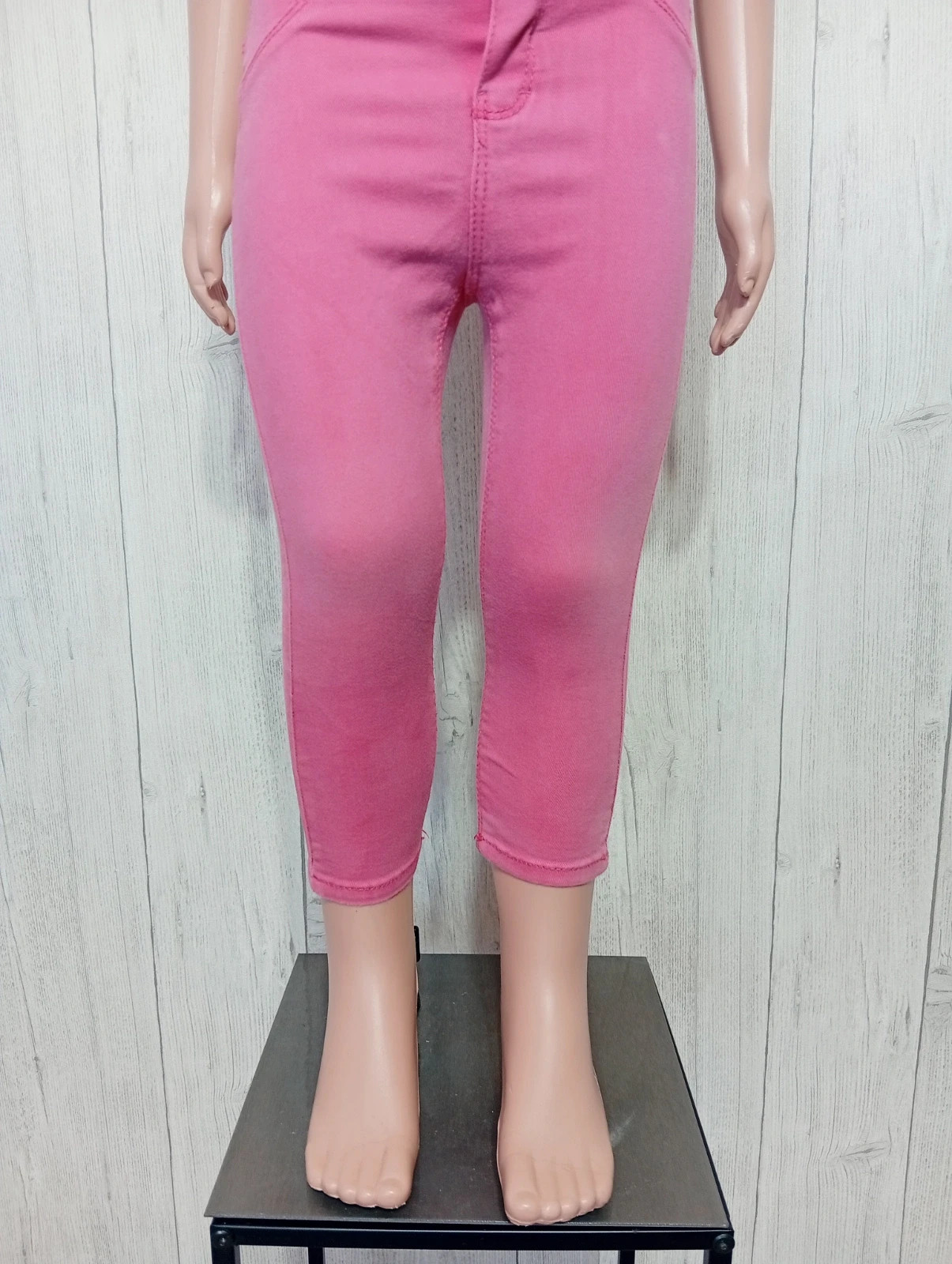 Jeans fille - taille 2ans (86cm) -obaibi - couleur fushia – Obaïbi – taille 18-24 mois / 86 cm 3