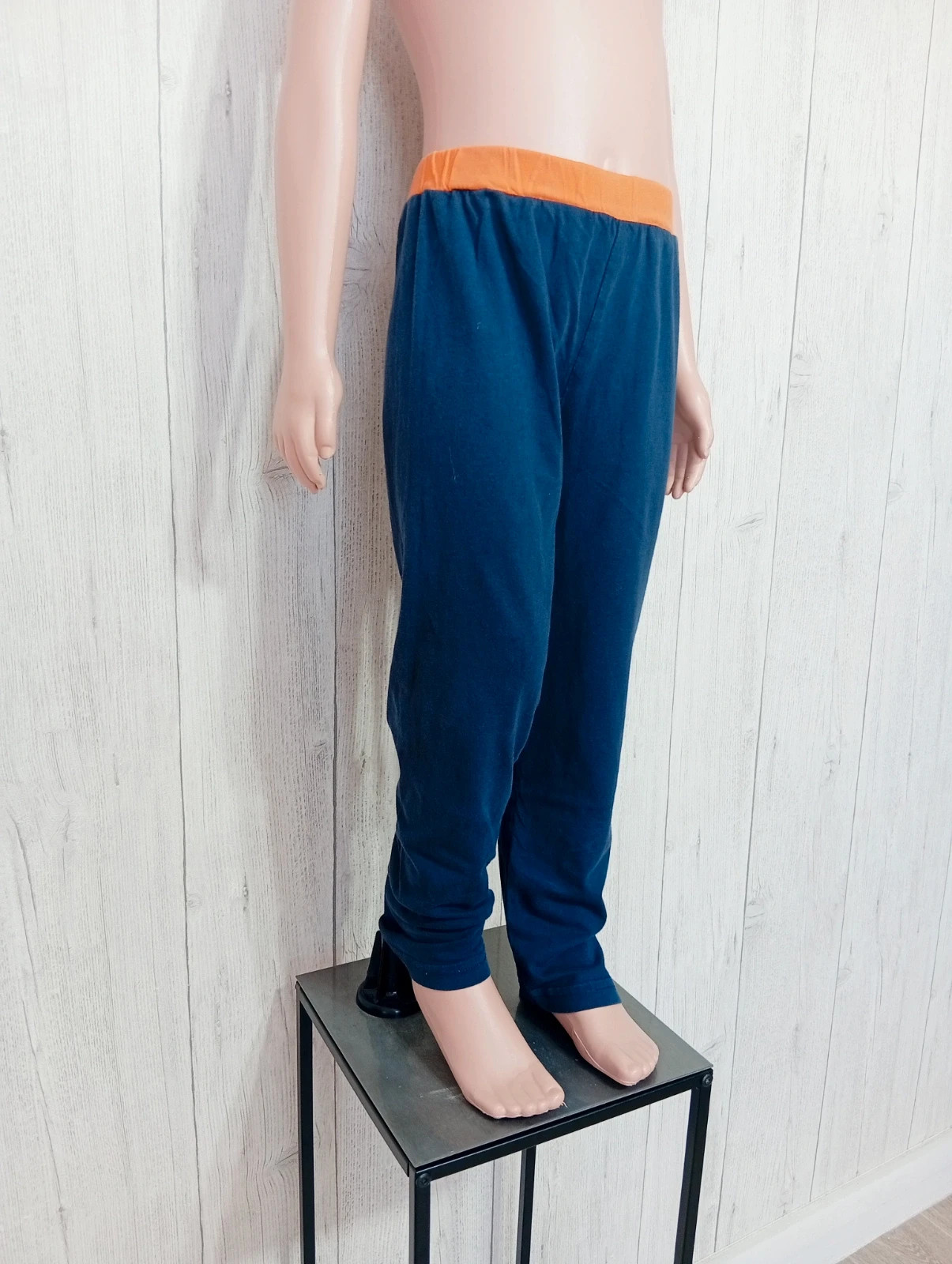 Pantalon de pyjama garçon - taille 4ans (104 cm) - couleur marine et orange – KTM – taille 4 ans / 104 cm 4