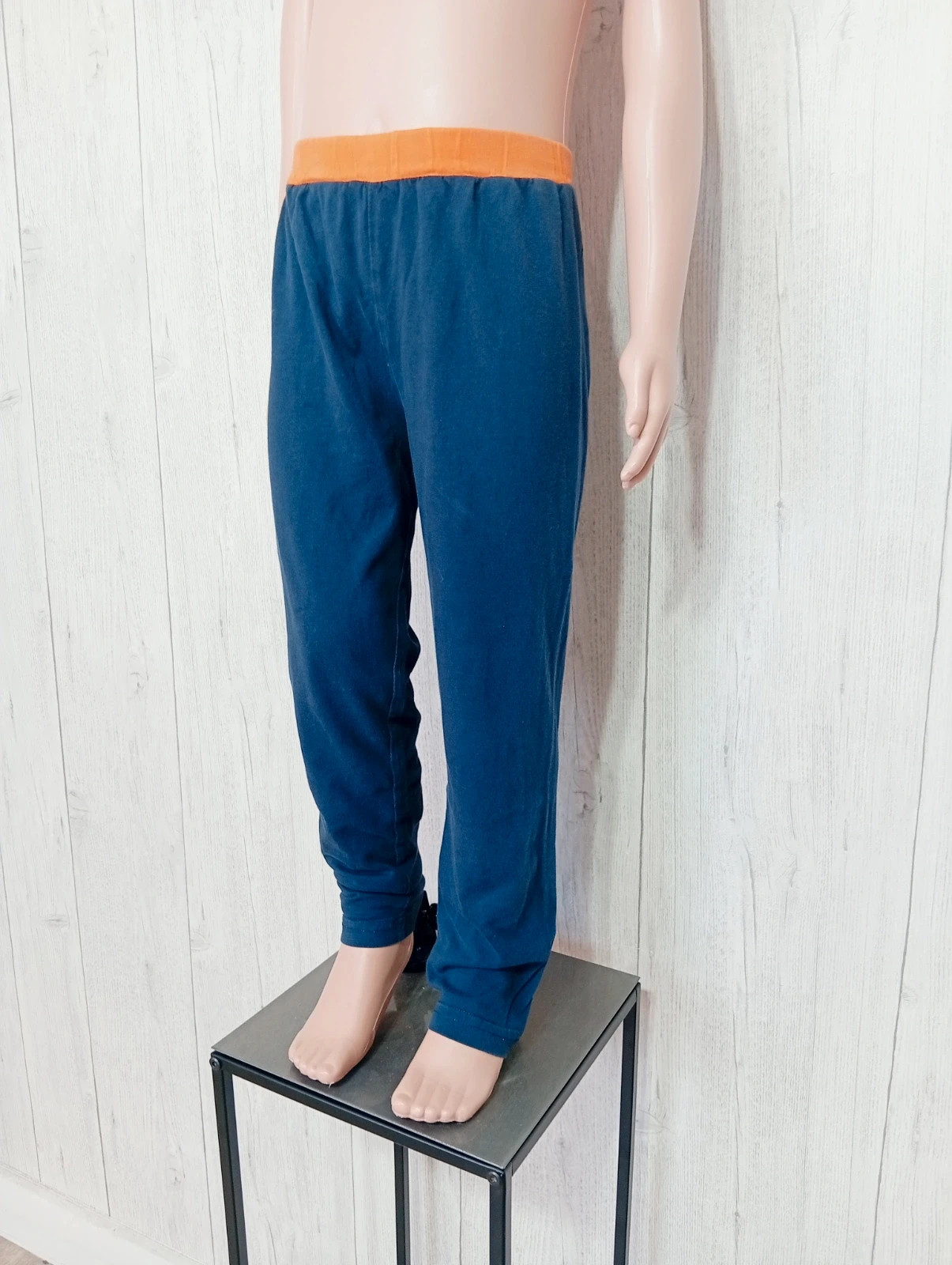 Pantalon de pyjama garçon - taille 4ans (104 cm) - couleur marine et orange – KTM – taille 4 ans / 104 cm 5