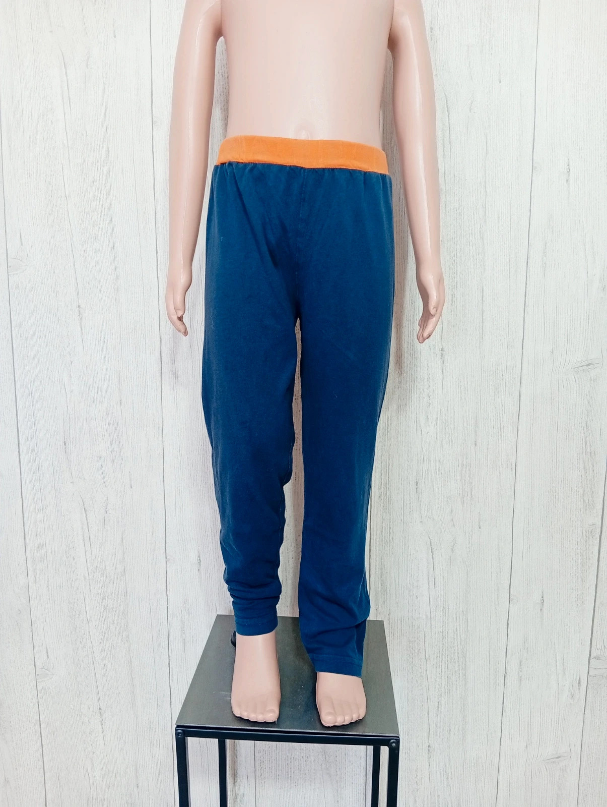 Pantalon de pyjama garçon - taille 4ans (104 cm) - couleur marine et orange – KTM – taille 4 ans / 104 cm