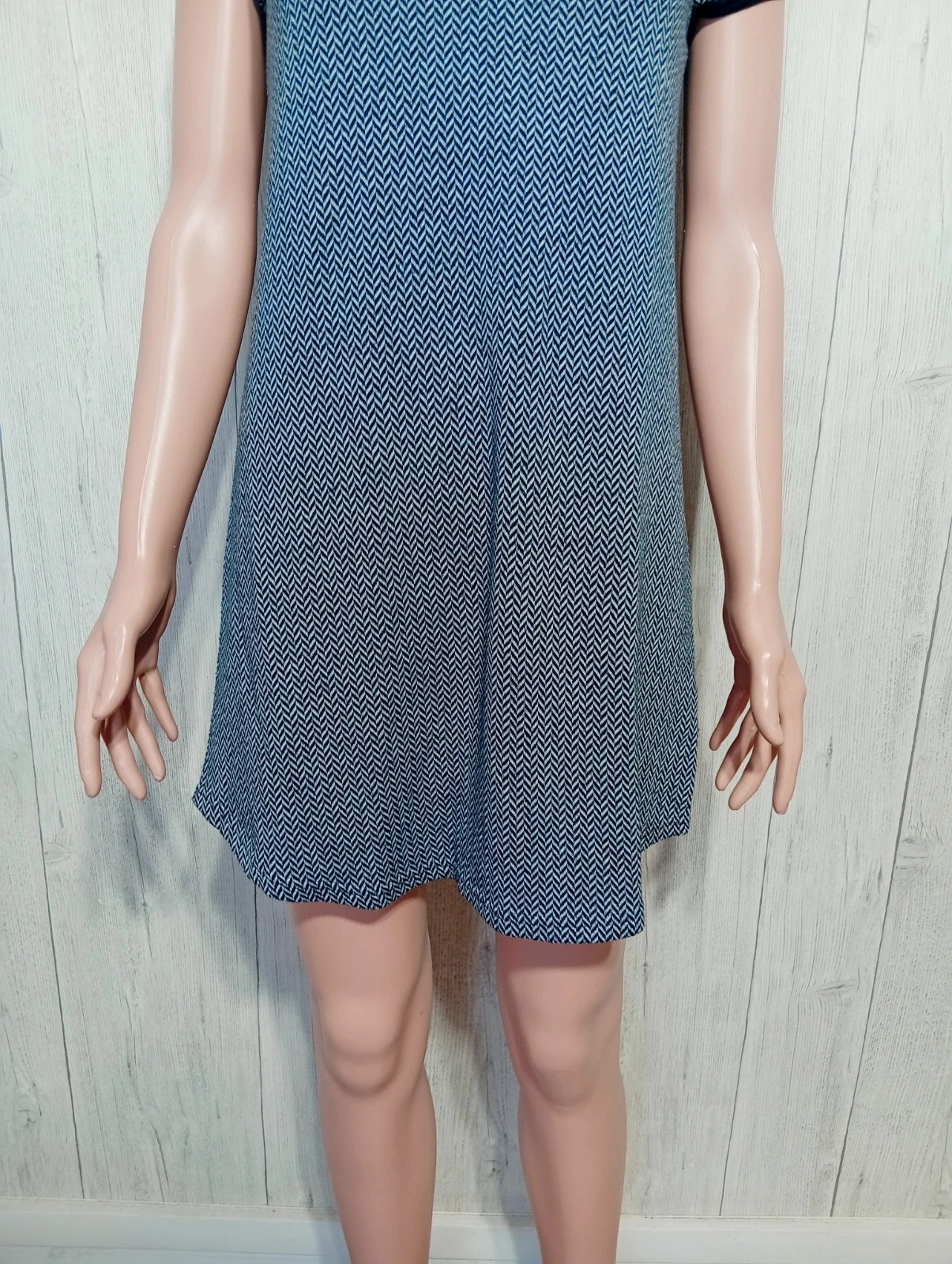 Robe femme - taille S/36 - bizzbee - couleur gris et marine – Bizzbee – taille S / 36 / 8 2