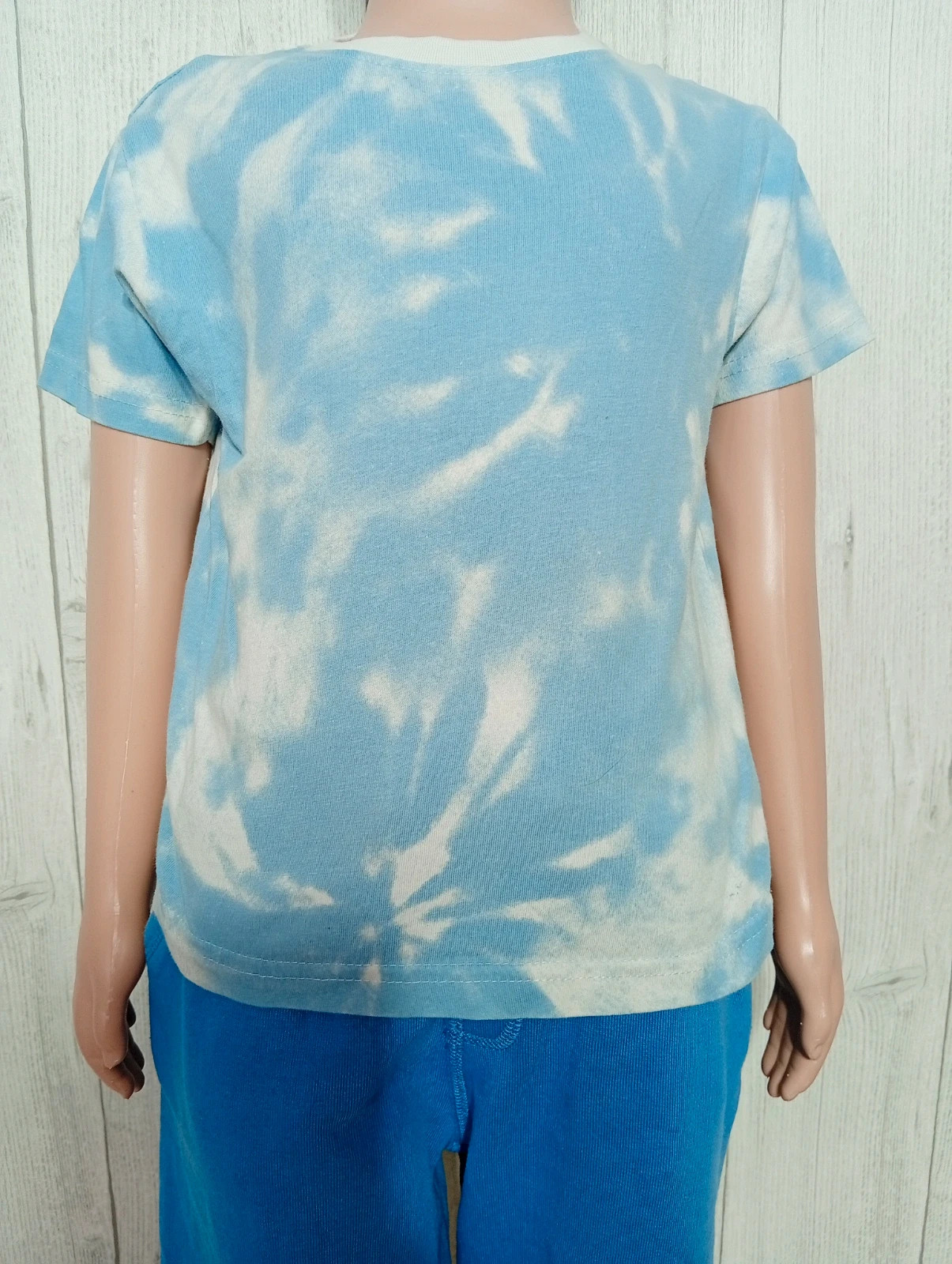 T-shirt manche courte garçon - taille 3/4 ans ( 104 cm) - primark - couleur bleu et blanc – Primark – taille 4 ans / 104 cm 3