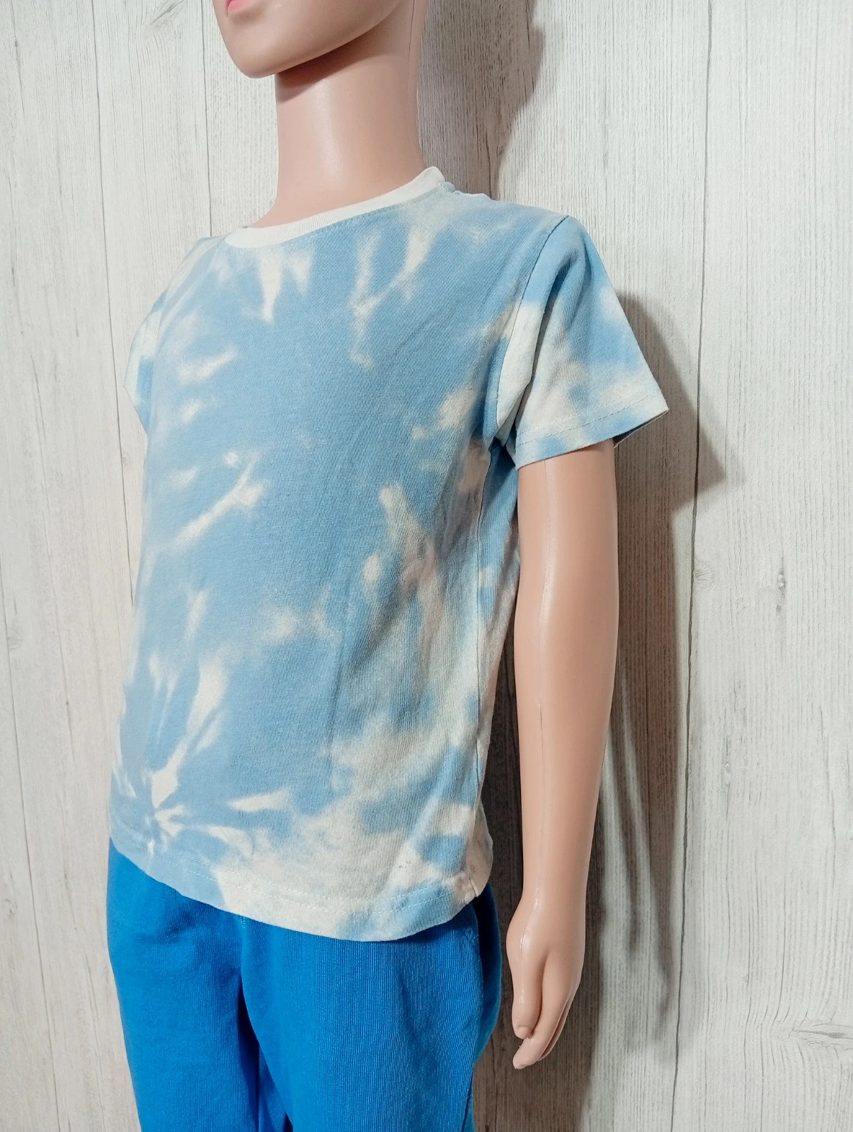 T-shirt manche courte garçon - taille 3/4 ans ( 104 cm) - primark - couleur bleu et blanc – Primark – taille 4 ans / 104 cm 5