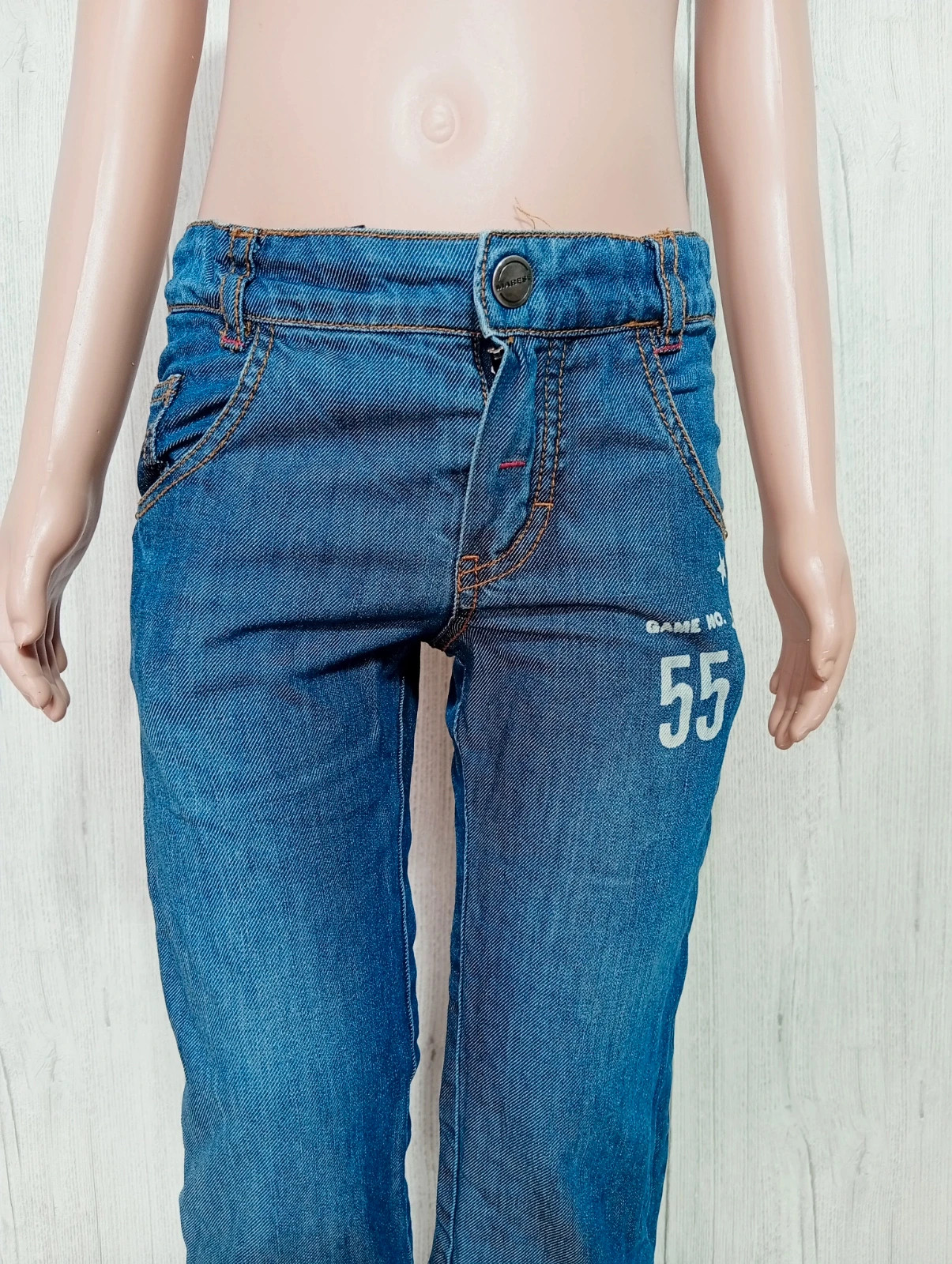 Jeans fille - taille 2ans (86 cm) -Marese - couleur bleu – Marese – taille 18-24 mois / 86 cm 2