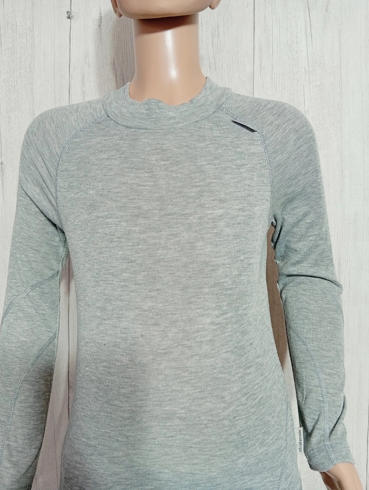 T-shirt manche longue garçon - taille 10ans(133/142 cm) - oxylane- couleur gris – Oxylane – taille 10 ans / 140 cm 2