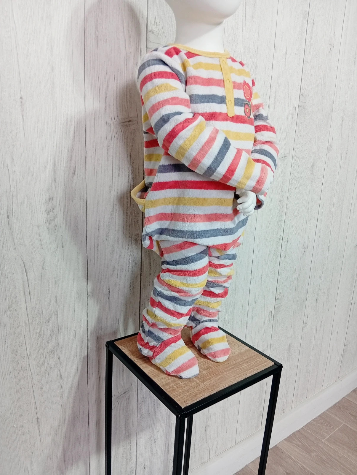 Pyjama 1 piece fille - taille 2 ans (86 cm) - orchestra - couleur multicolore – Orchestra – taille 18-24 mois / 86 cm 4
