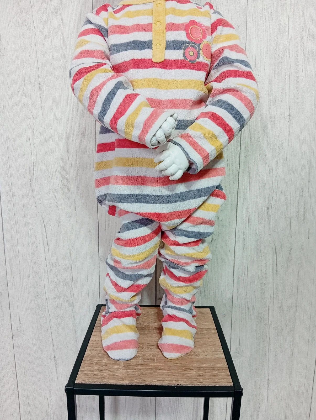 Pyjama 1 piece fille - taille 2 ans (86 cm) - orchestra - couleur multicolore – Orchestra – taille 18-24 mois / 86 cm 3