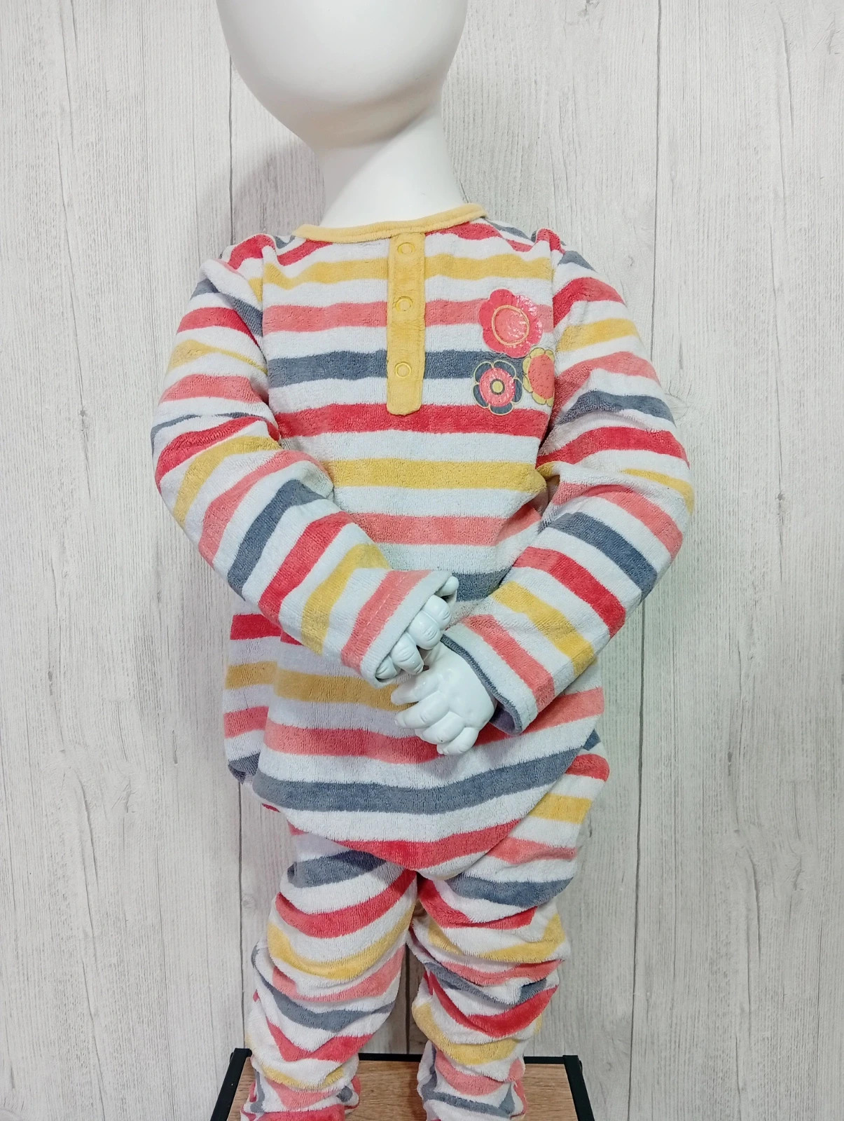 Pyjama 1 piece fille - taille 2 ans (86 cm) - orchestra - couleur multicolore – Orchestra – taille 18-24 mois / 86 cm 2