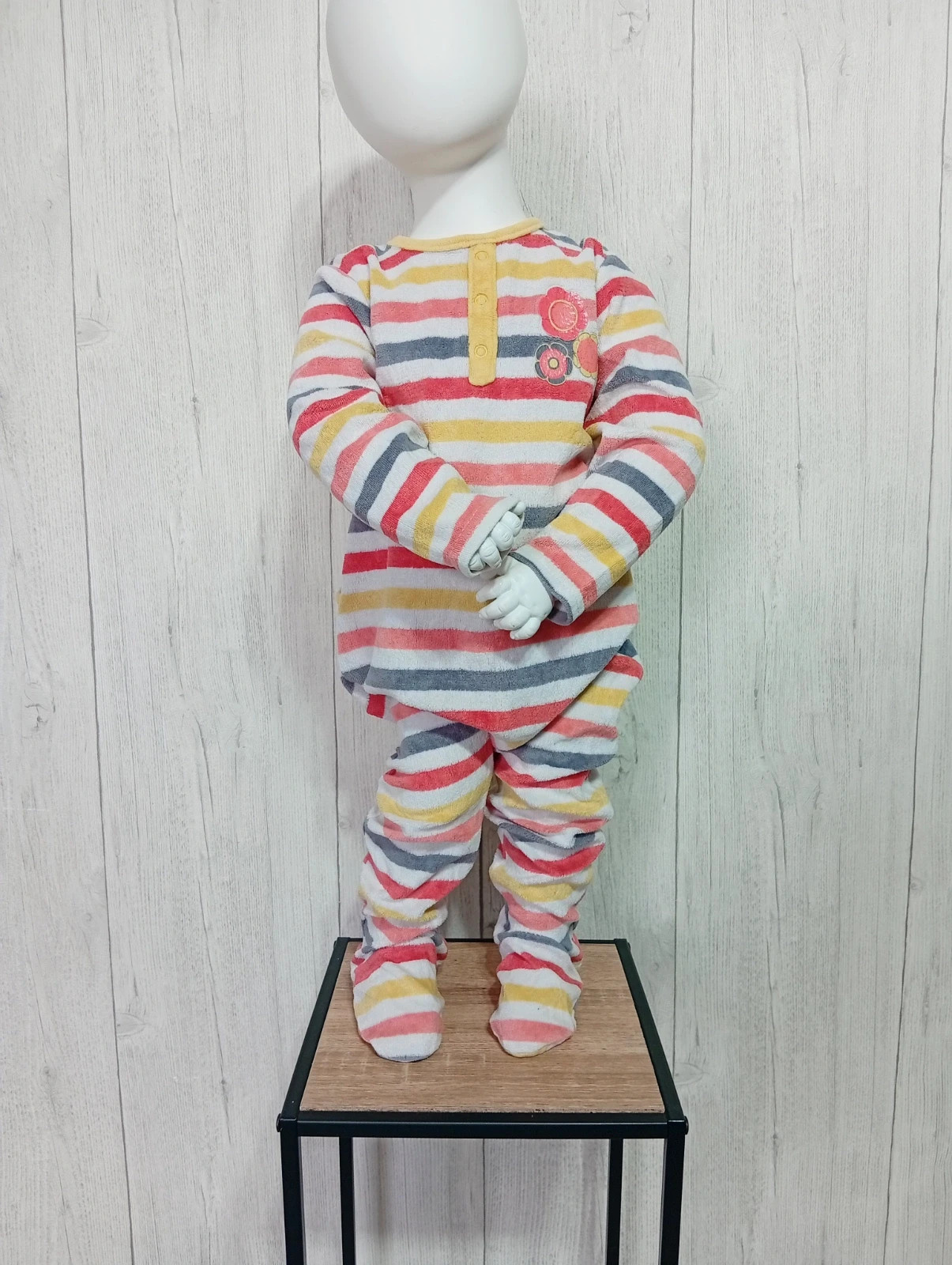 Pyjama 1 piece fille - taille 2 ans (86 cm) - orchestra - couleur multicolore – Orchestra – taille 18-24 mois / 86 cm