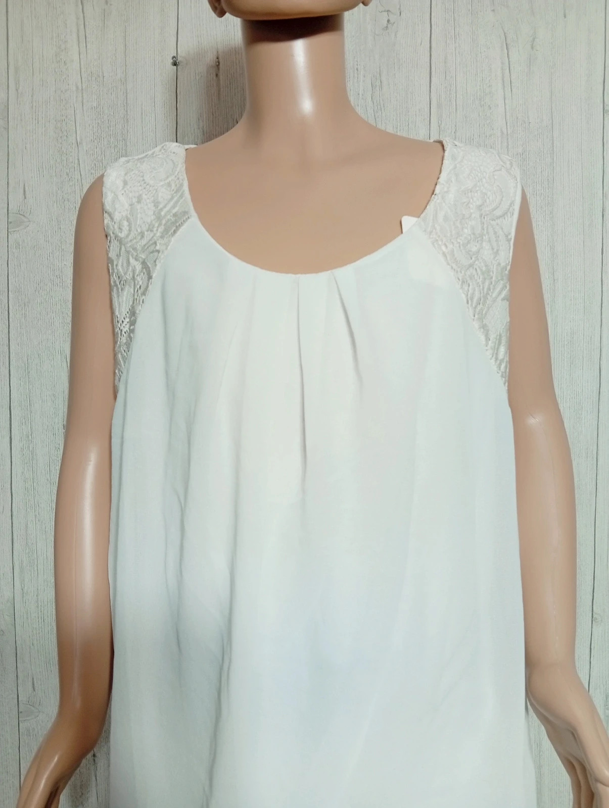 Débardeur fille - taille 8 ans - couleur blanc – taille 8 ans / 128 cm 2