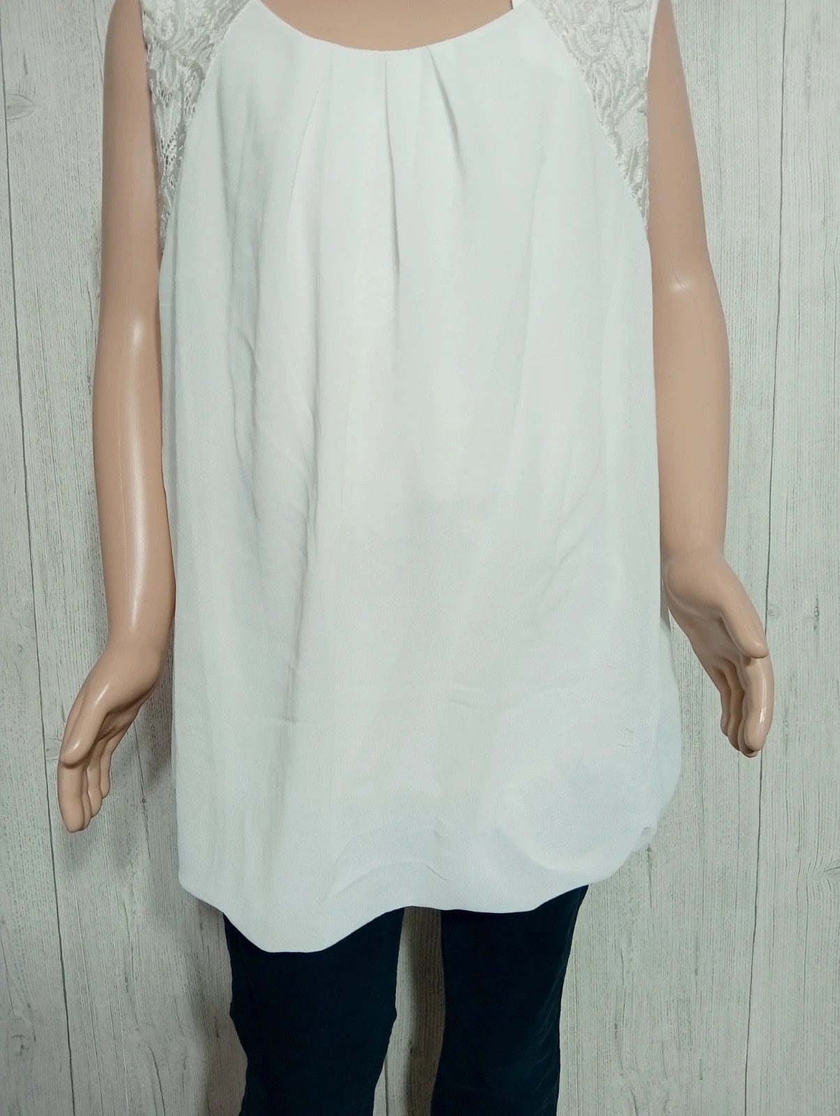 Débardeur fille - taille 8 ans - couleur blanc – taille 8 ans / 128 cm 3