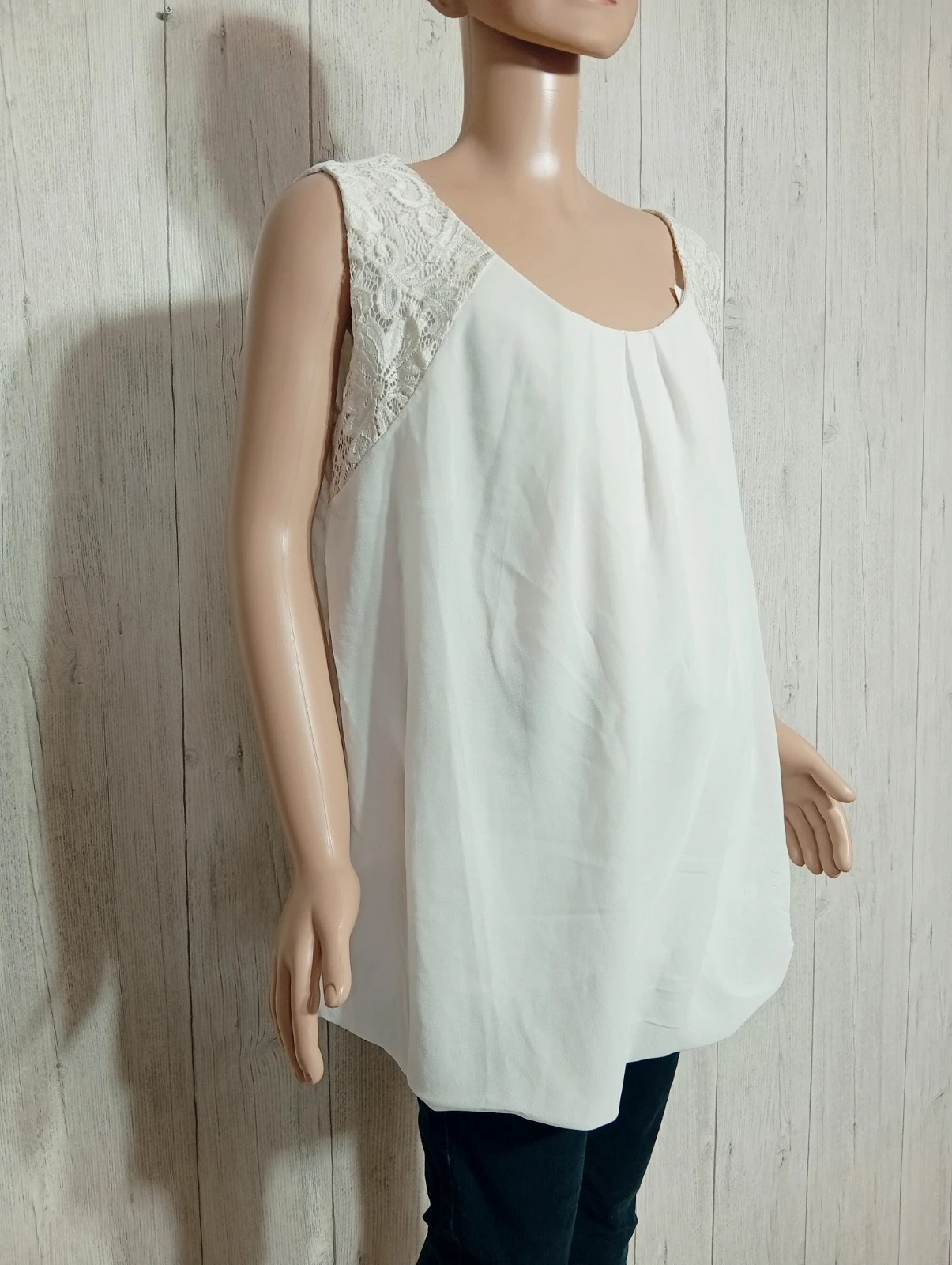 Débardeur fille - taille 8 ans - couleur blanc – taille 8 ans / 128 cm 4