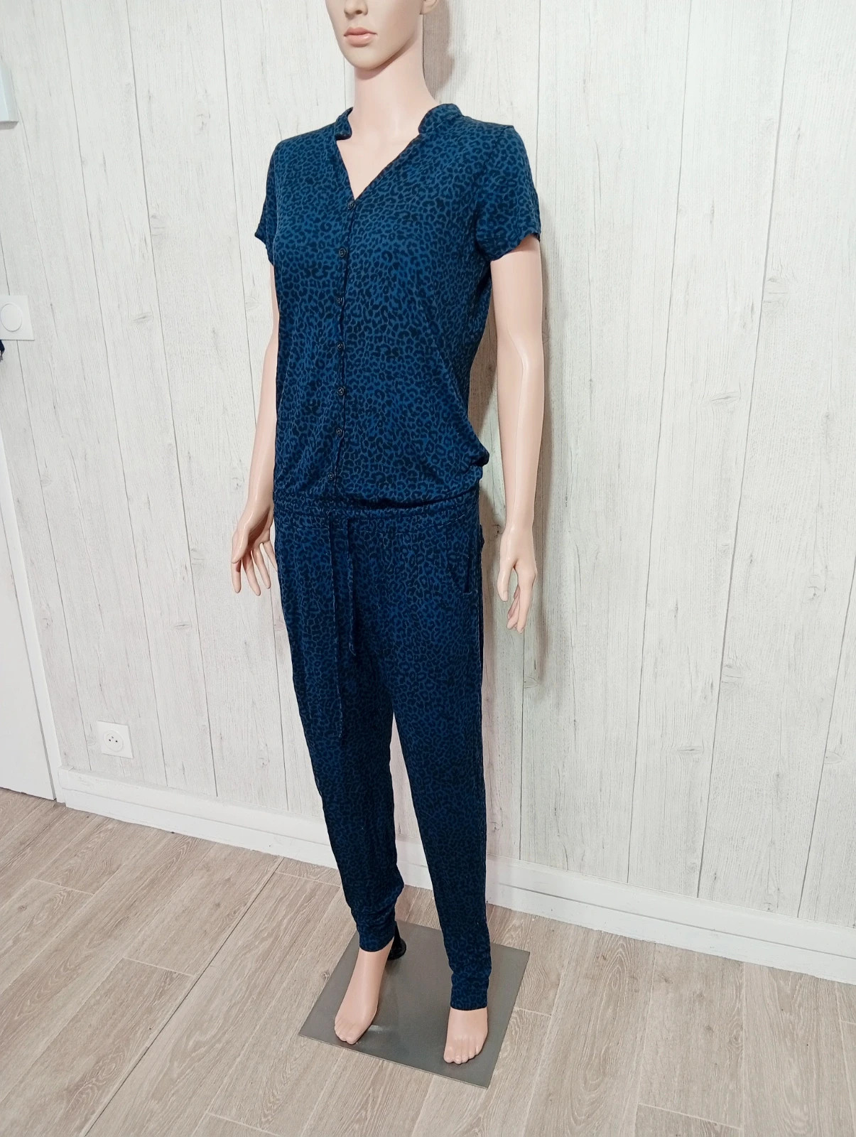 Combinaison femme - taille M/38 - M&S Mode - couleur marine et noir – M&S Mode – taille M / 38 / 10 5