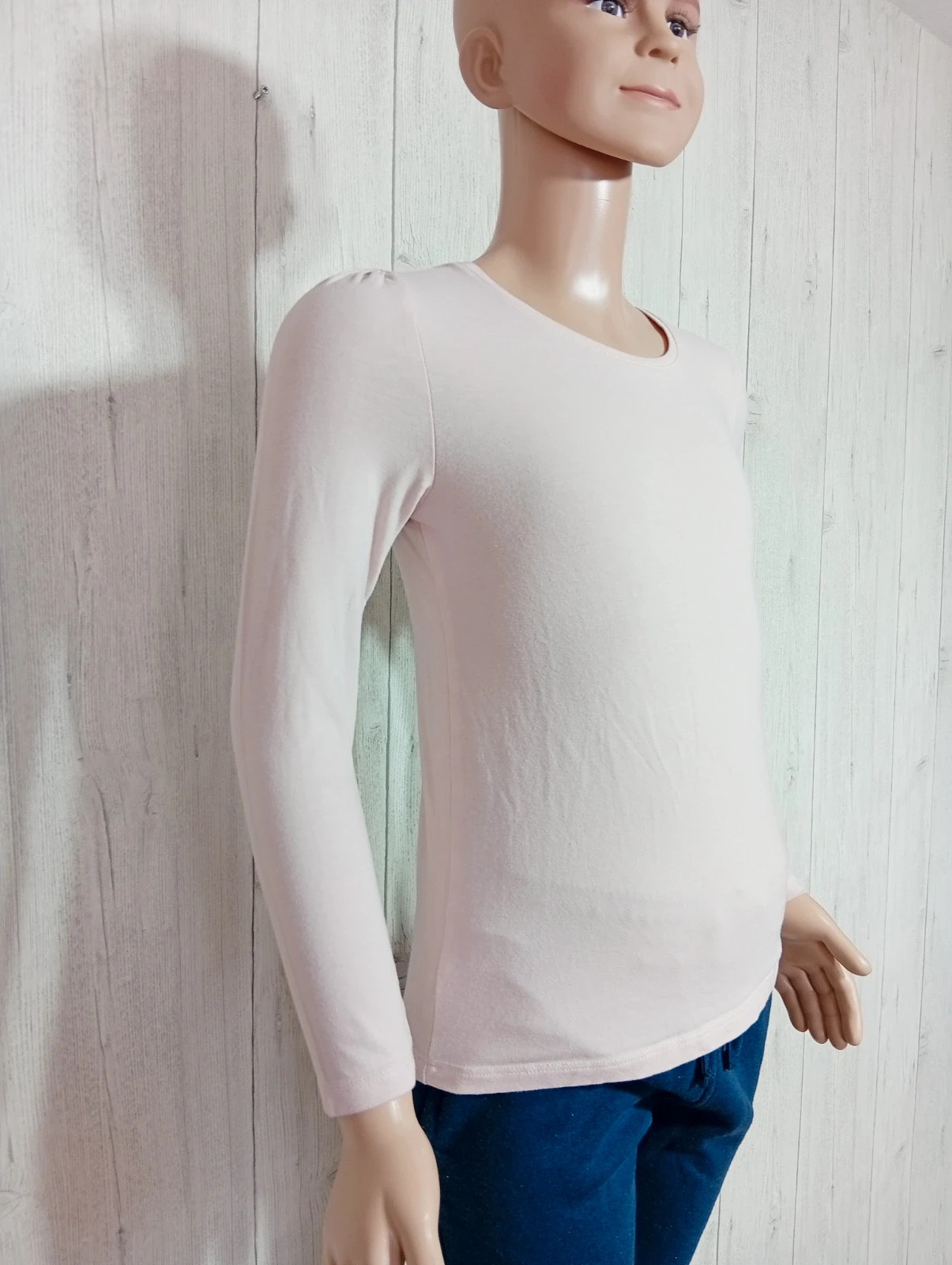 T-shirt manche longue fille - taille 8 ans - la halle - couleur rose – La Halle – taille 8 ans / 128 cm 4