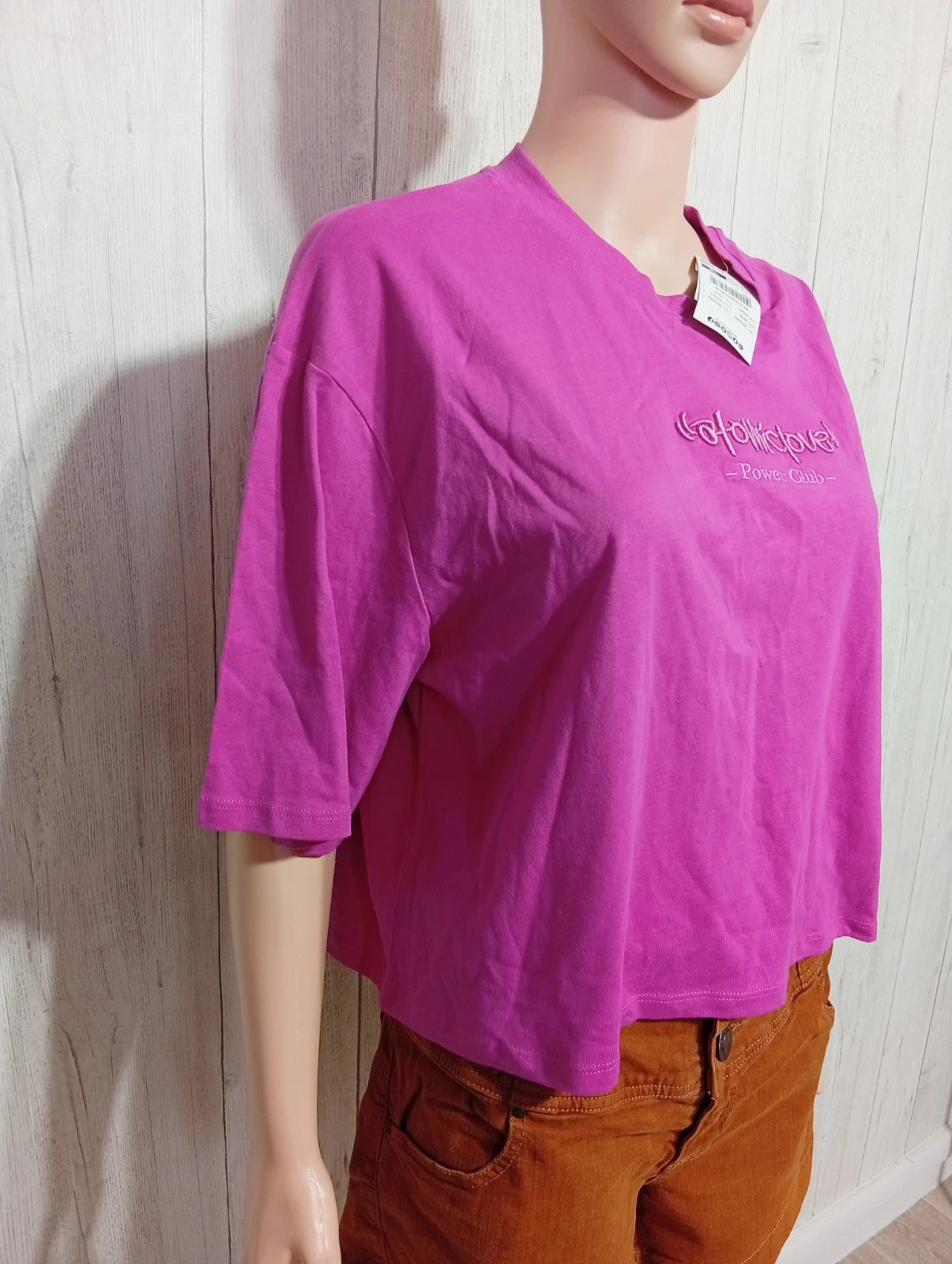 T-shirt manche courte femme - taille XL/42 - gemo - couleur fushia – Gémo – taille XL / 42 / 14 4