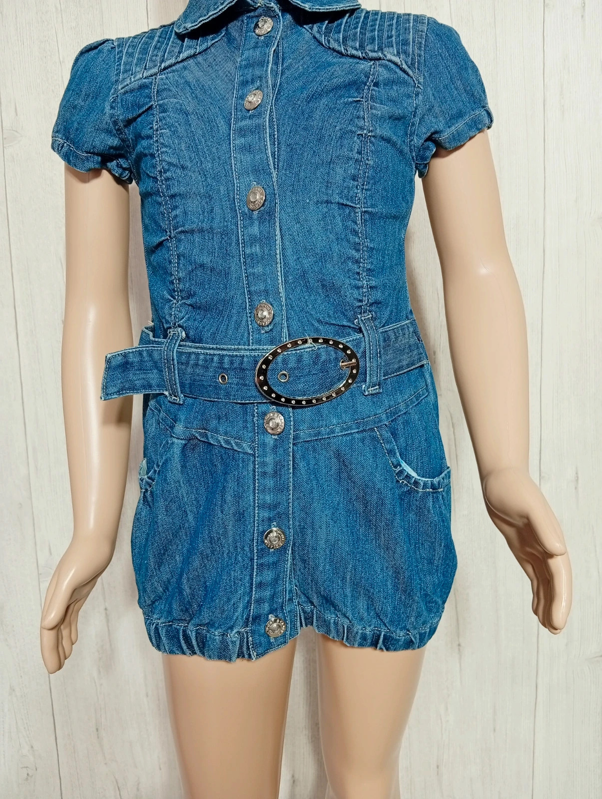 Robe en jeans - taille 8 ans - magic girl - couleur bleu marine – Magic Girl – taille 8 ans / 128 cm 3
