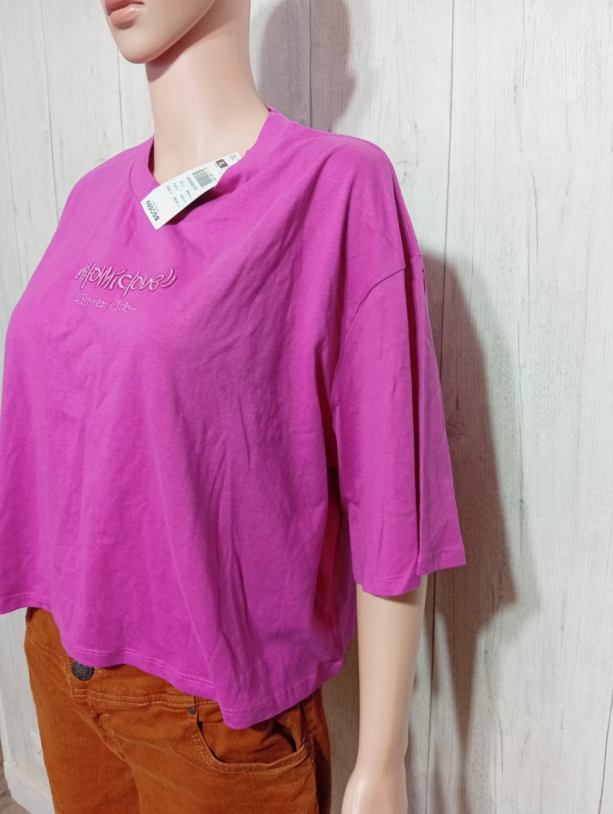 T-shirt manche courte femme - taille XL/42 - gemo - couleur fushia – Gémo – taille XL / 42 / 14 5