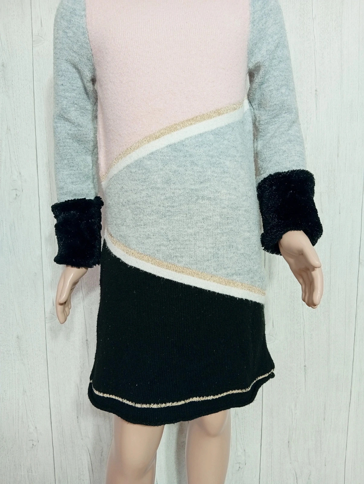 Robe fille - taille 8 ans (128cm) -orchestra - couleur gris rose blanc – Orchestra – taille 8 ans / 128 cm 3