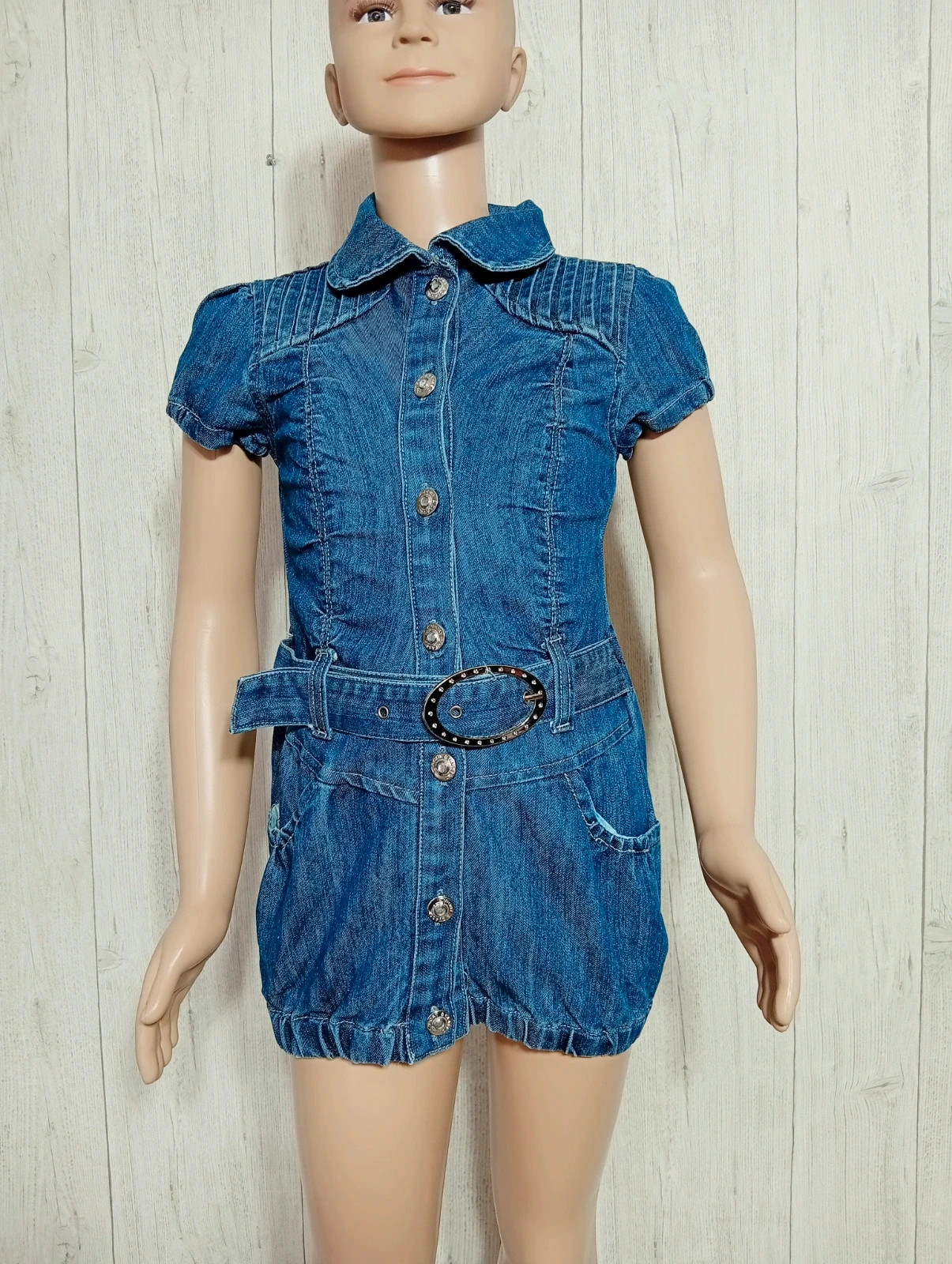 Robe en jeans - taille 8 ans - magic girl - couleur bleu marine – Magic Girl – taille 8 ans / 128 cm