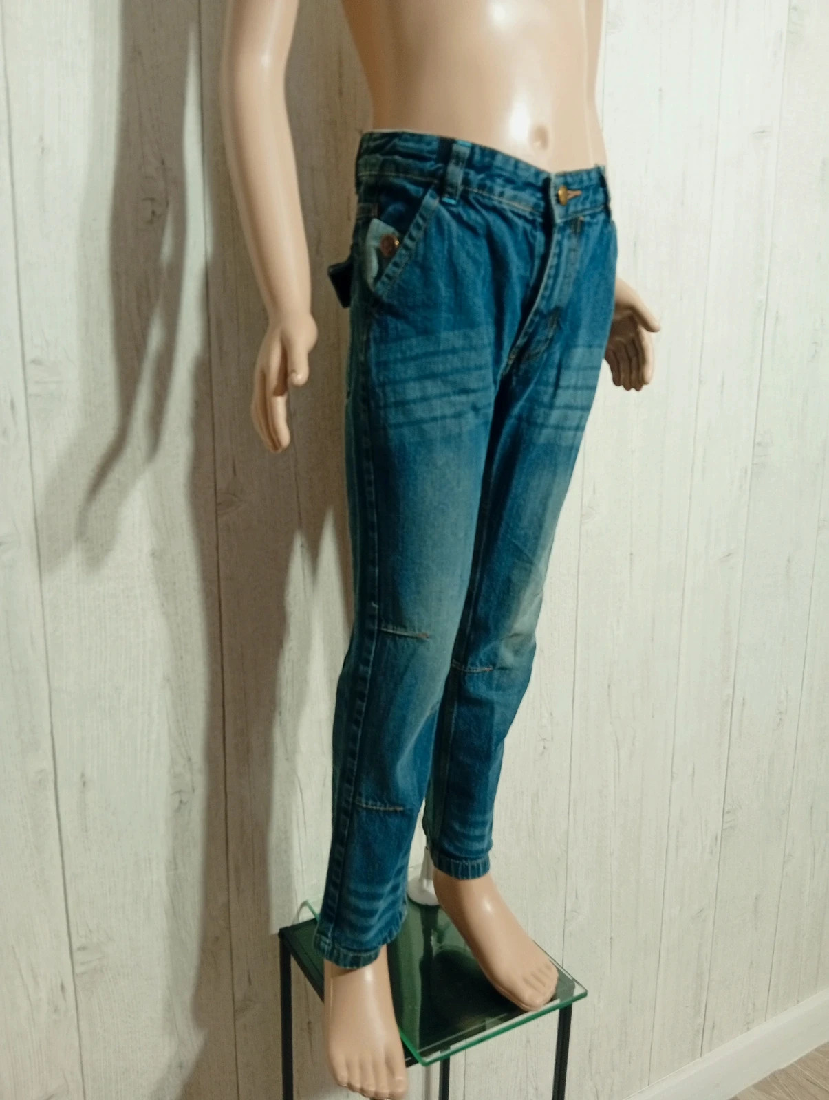 Jeans garcon - taille 10 ans (140 cm) - zeeman - couleur bleu marine – Zeeman – taille 10 ans / 140 cm 4